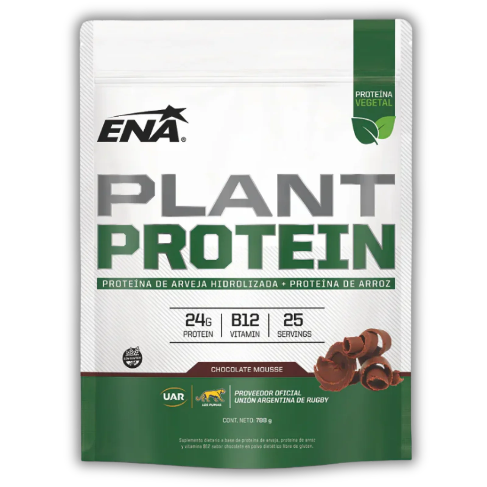 ENA Plant Protein Vegetal 788g Chocolate Mousse