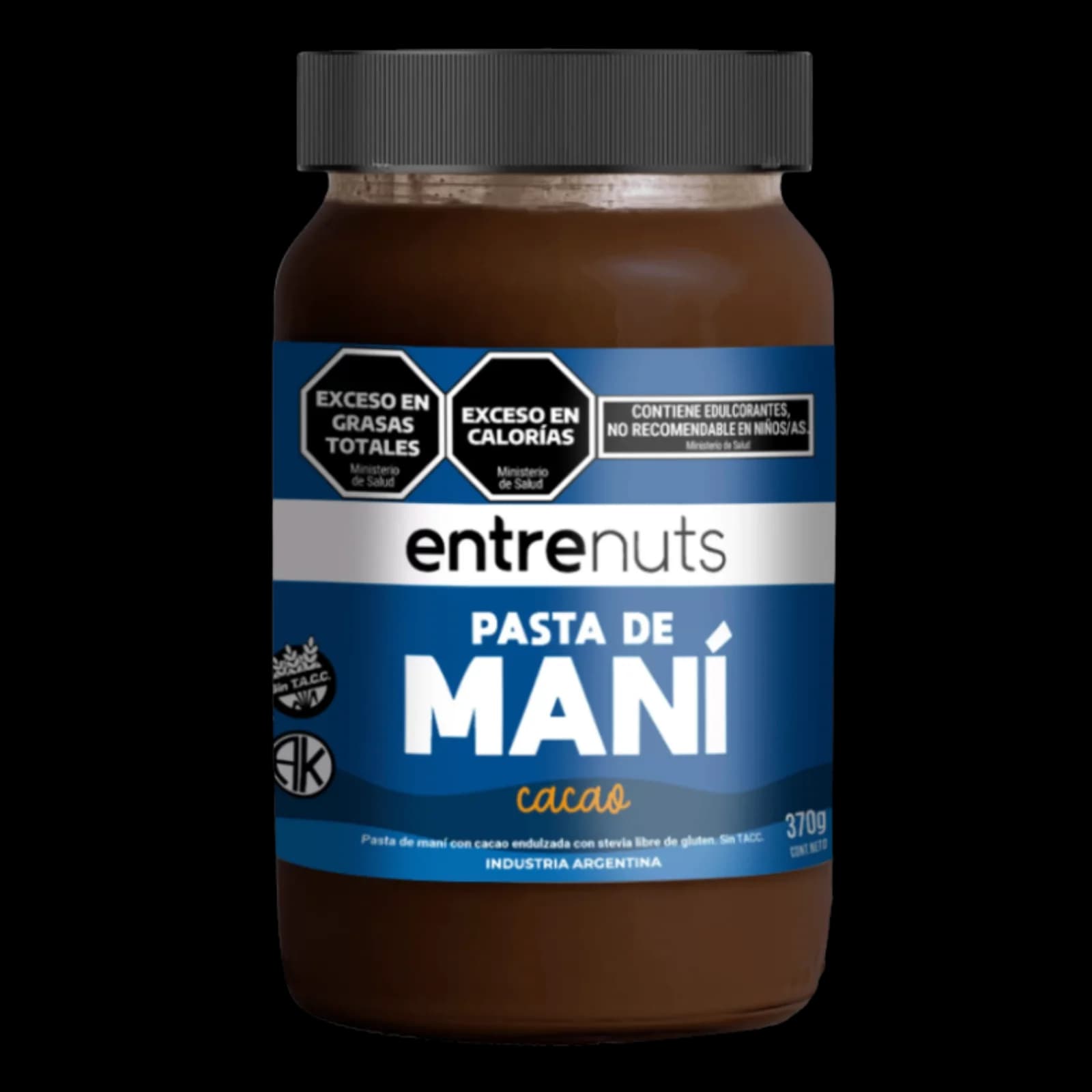 Entrenuts Cacao Pasta de Maní 370g