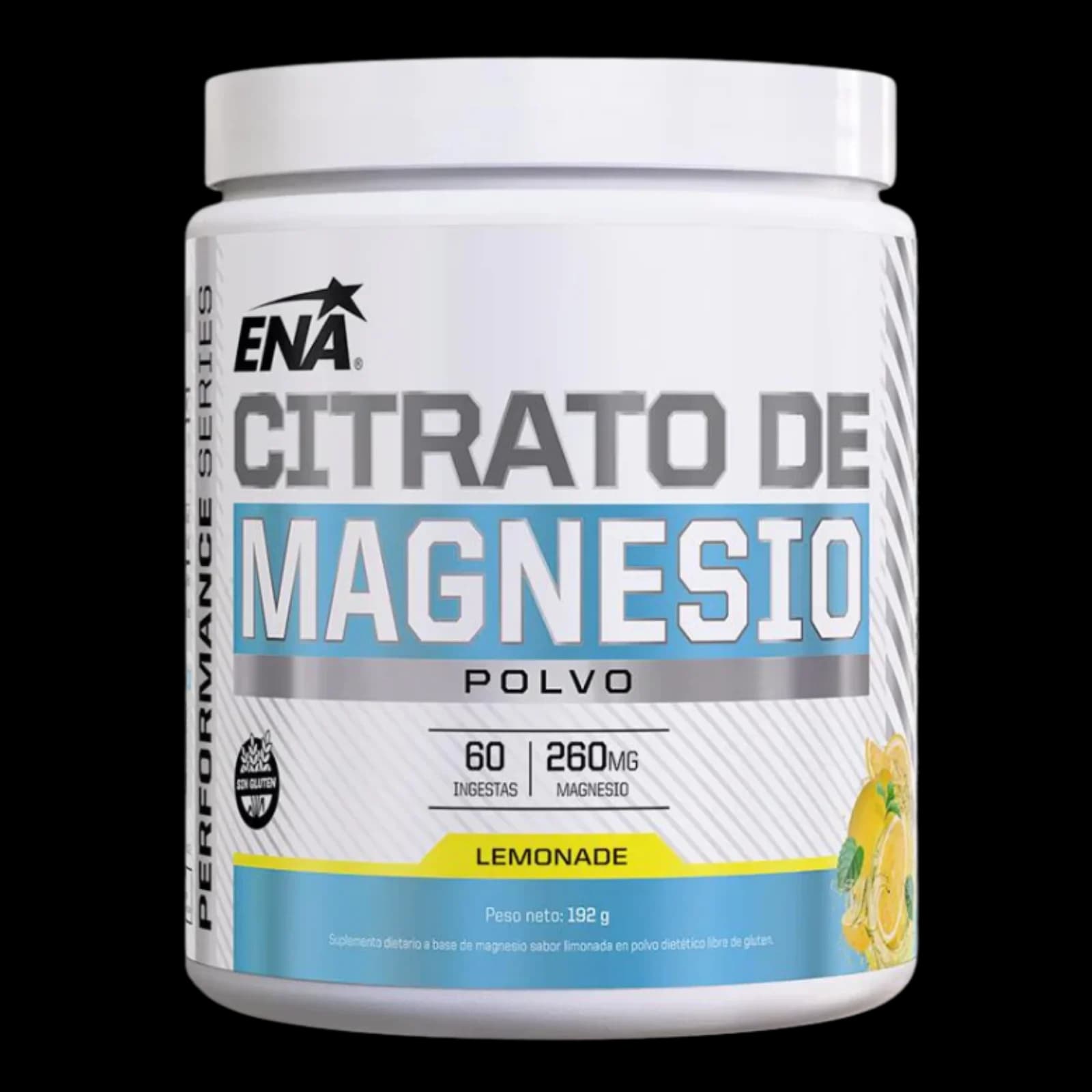 ENA Magnesio Citrato Polvo 192g Lemonade