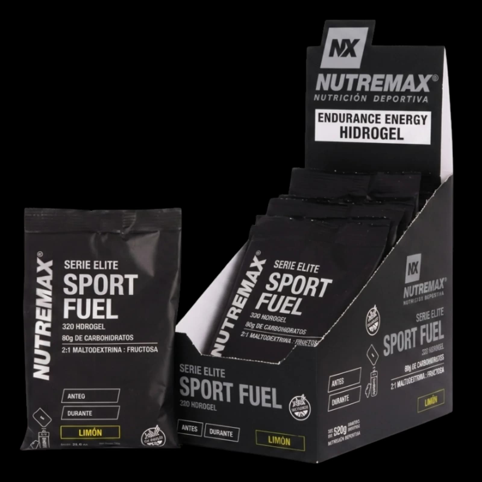 Nutremax Sport Fuel Sobres Caja 10 Limón