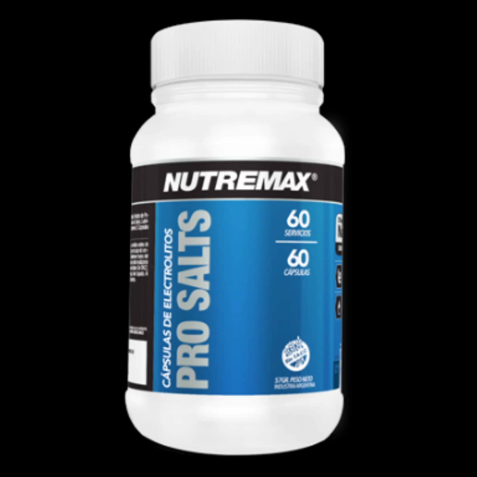 Nutremax Pro Salts Electrolitos 60 cápsulas
