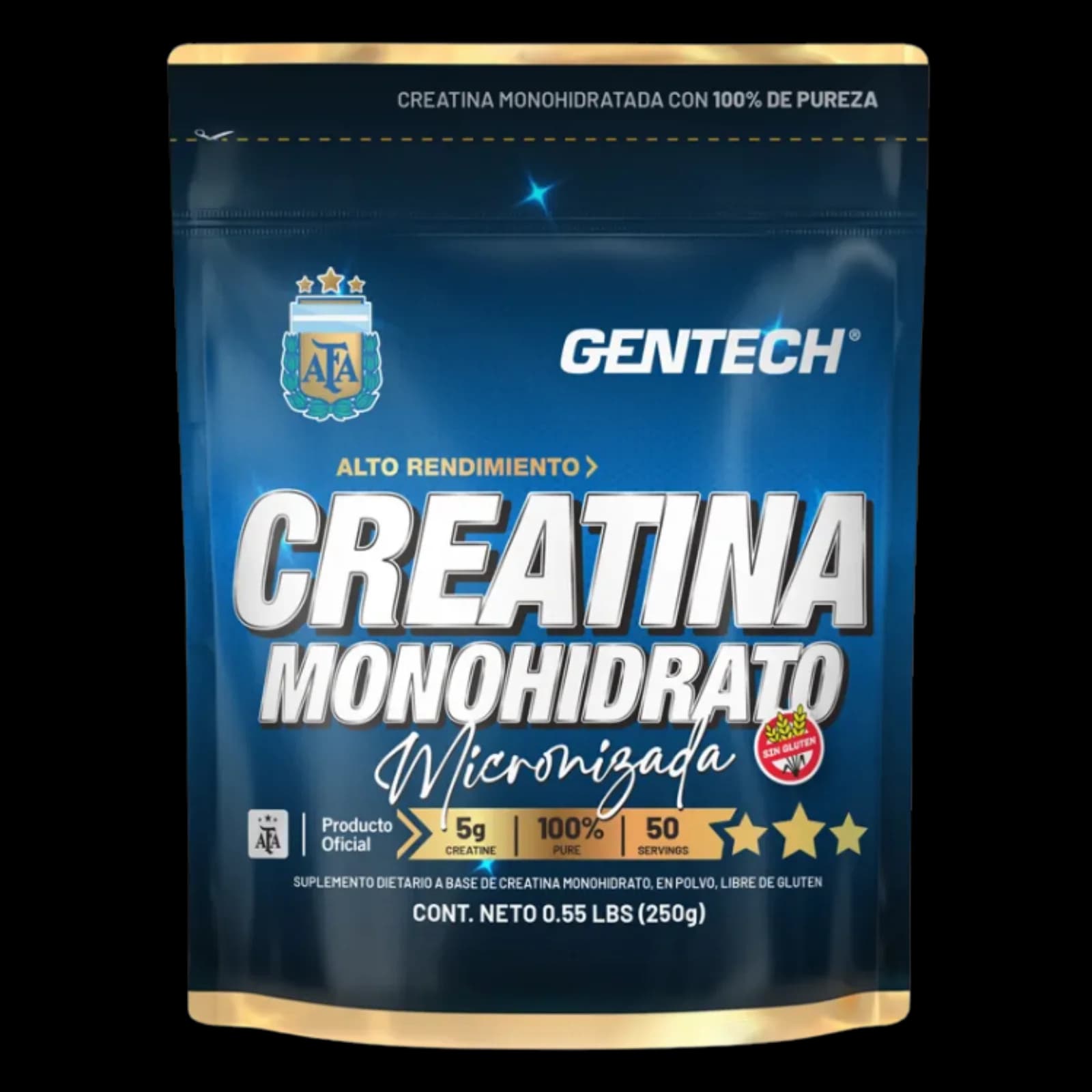 Gentech Creatina Monohidrato Micronizada 250g