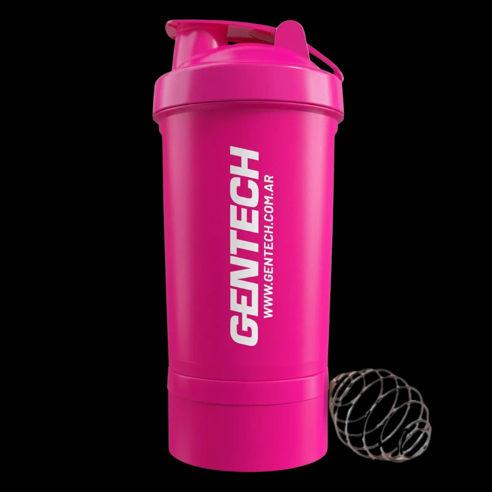Gentech Shaker Fucsia 500cc
