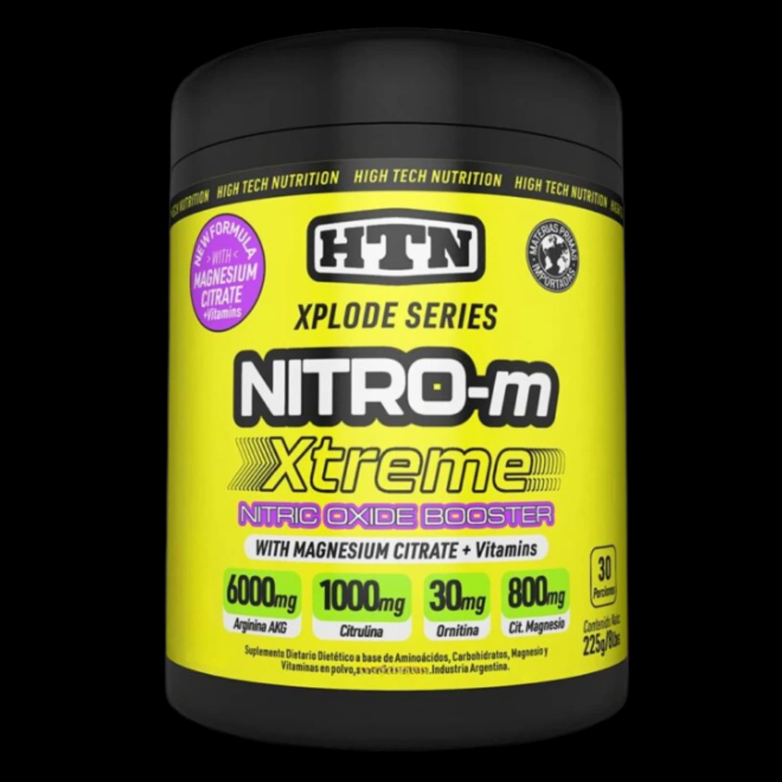 HTN Nitro-M Xtreme Óxido Nítrico 225g