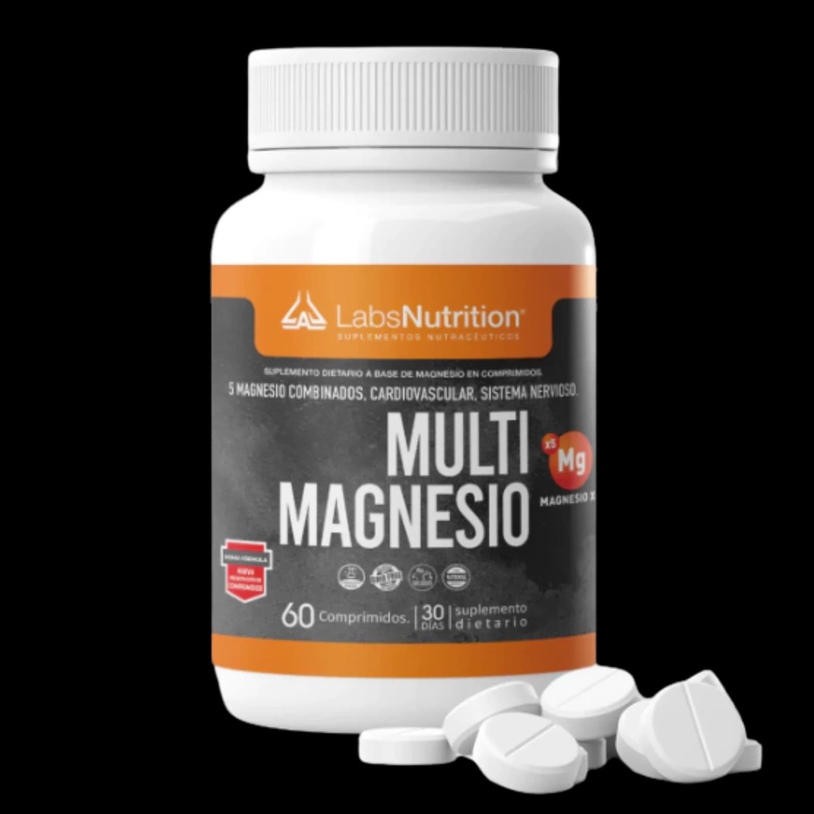 Labs Nutrition Multi Magnesio 60 comprimidos