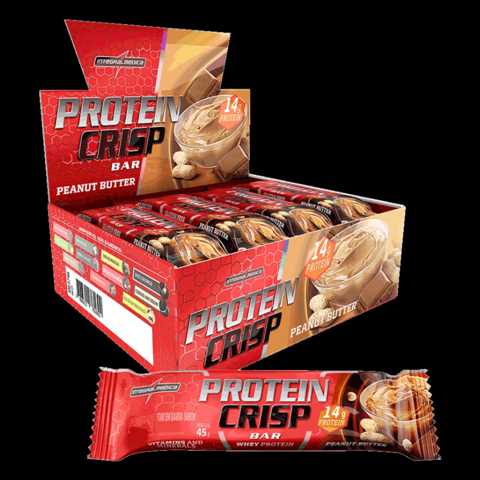 Integral Medica Protein Crisp Bar - Caja 12