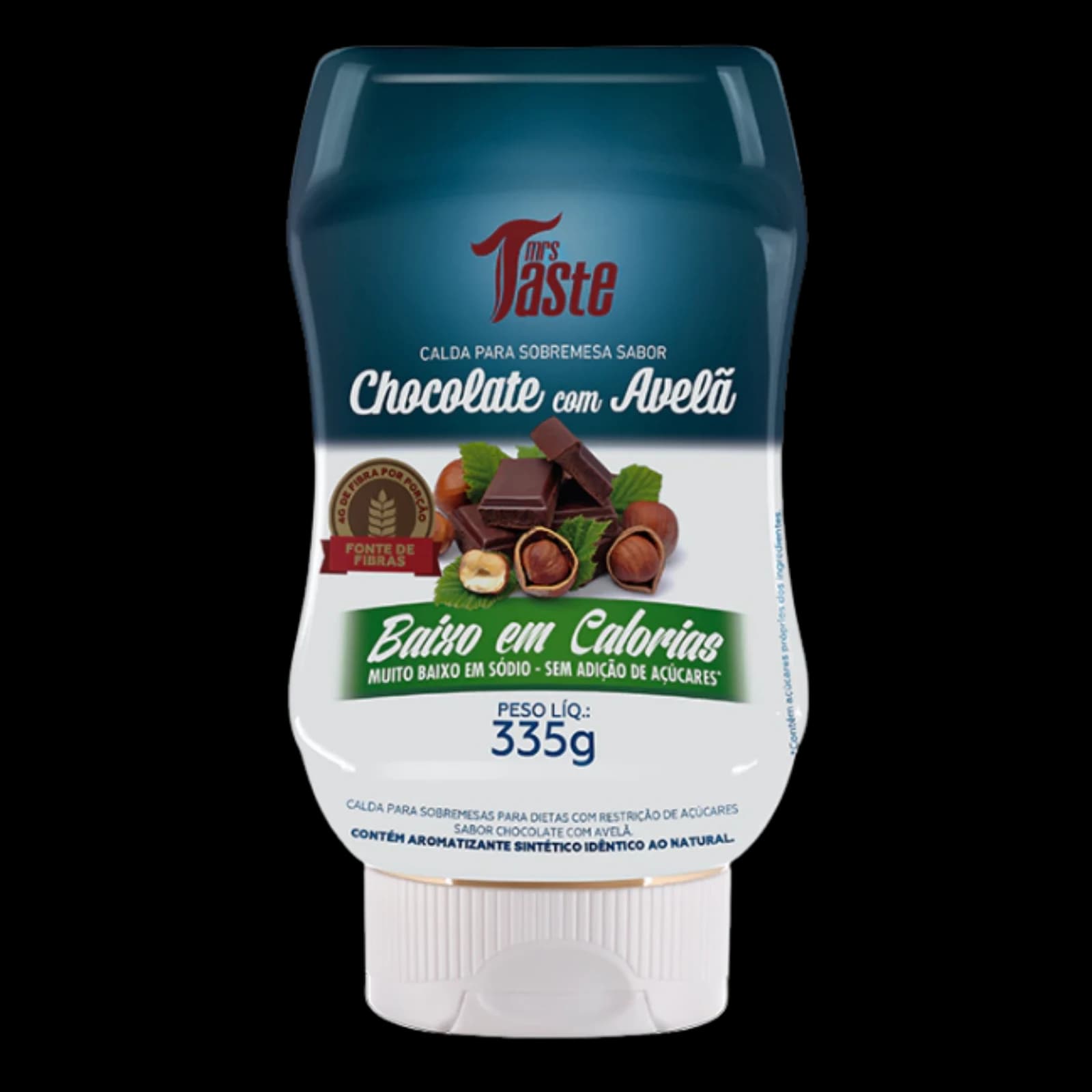 Mrs Taste Salsa Chocolate con Avellanas 335g
