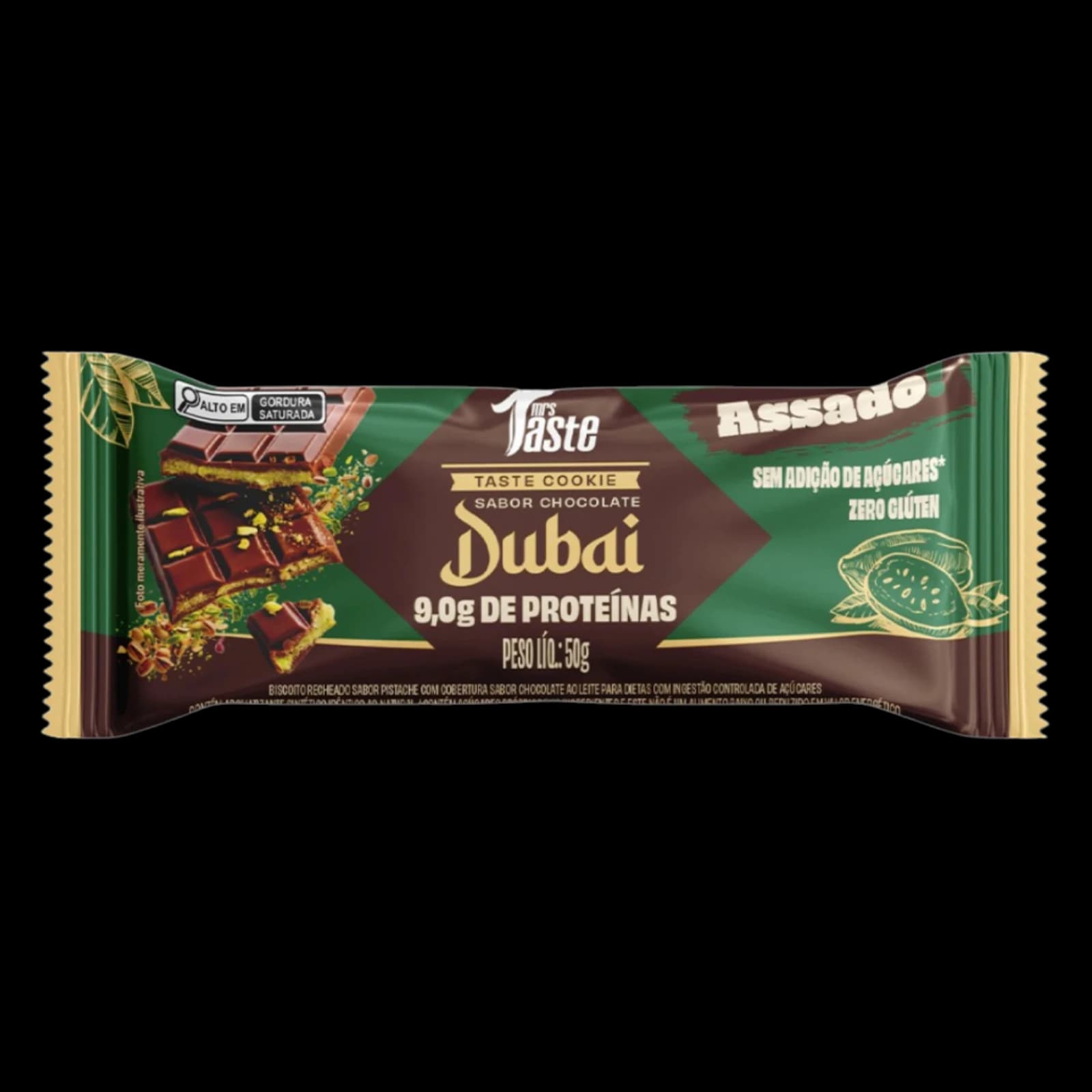 Mrs Taste Cookie Bar Chocolate Dubai barra