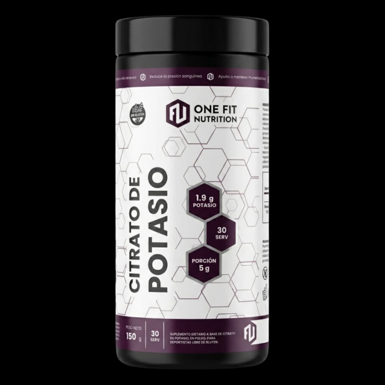 One Fit Citrato de Potasio 150g