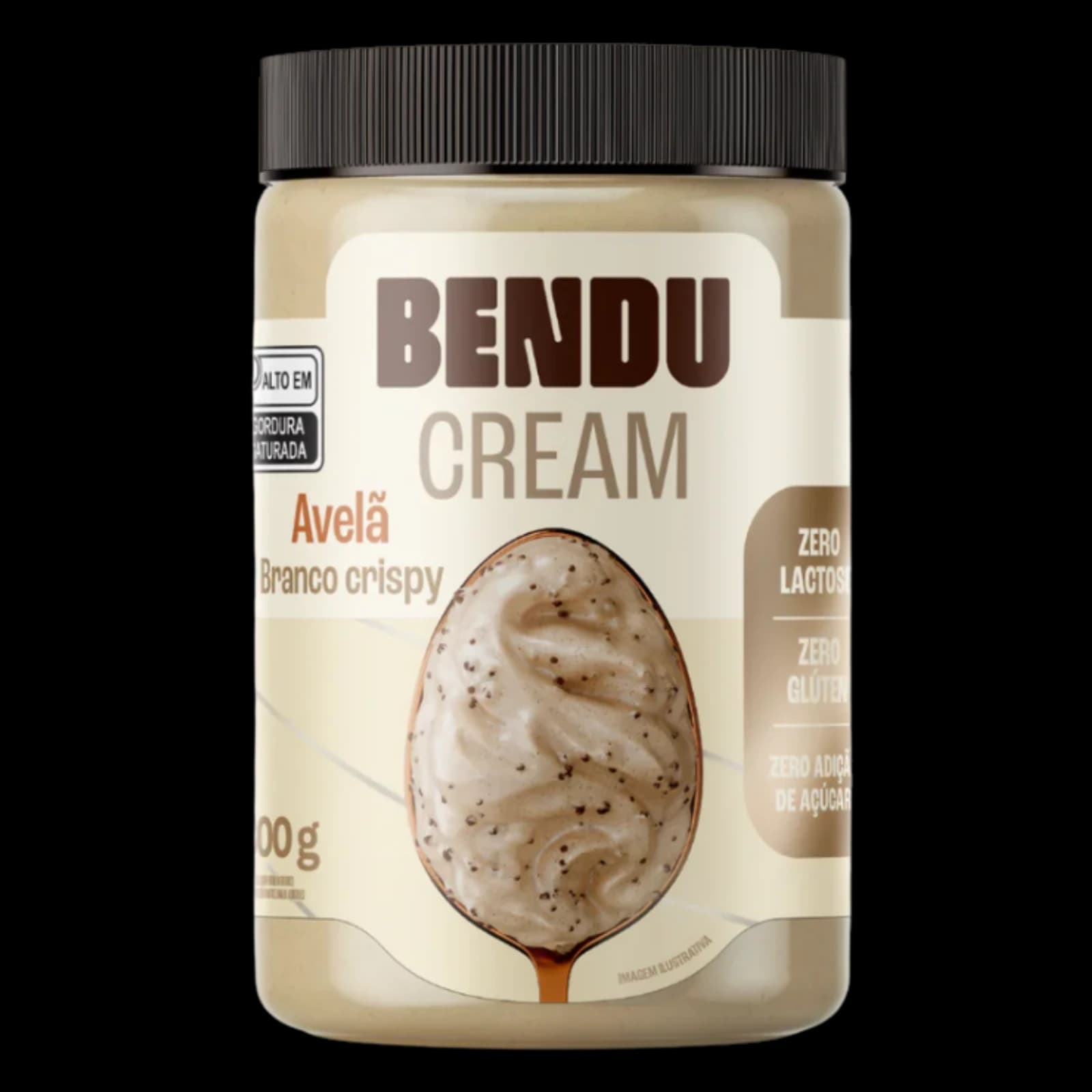 Bendu Crema Avellanas Chocolate Blanco 300g
