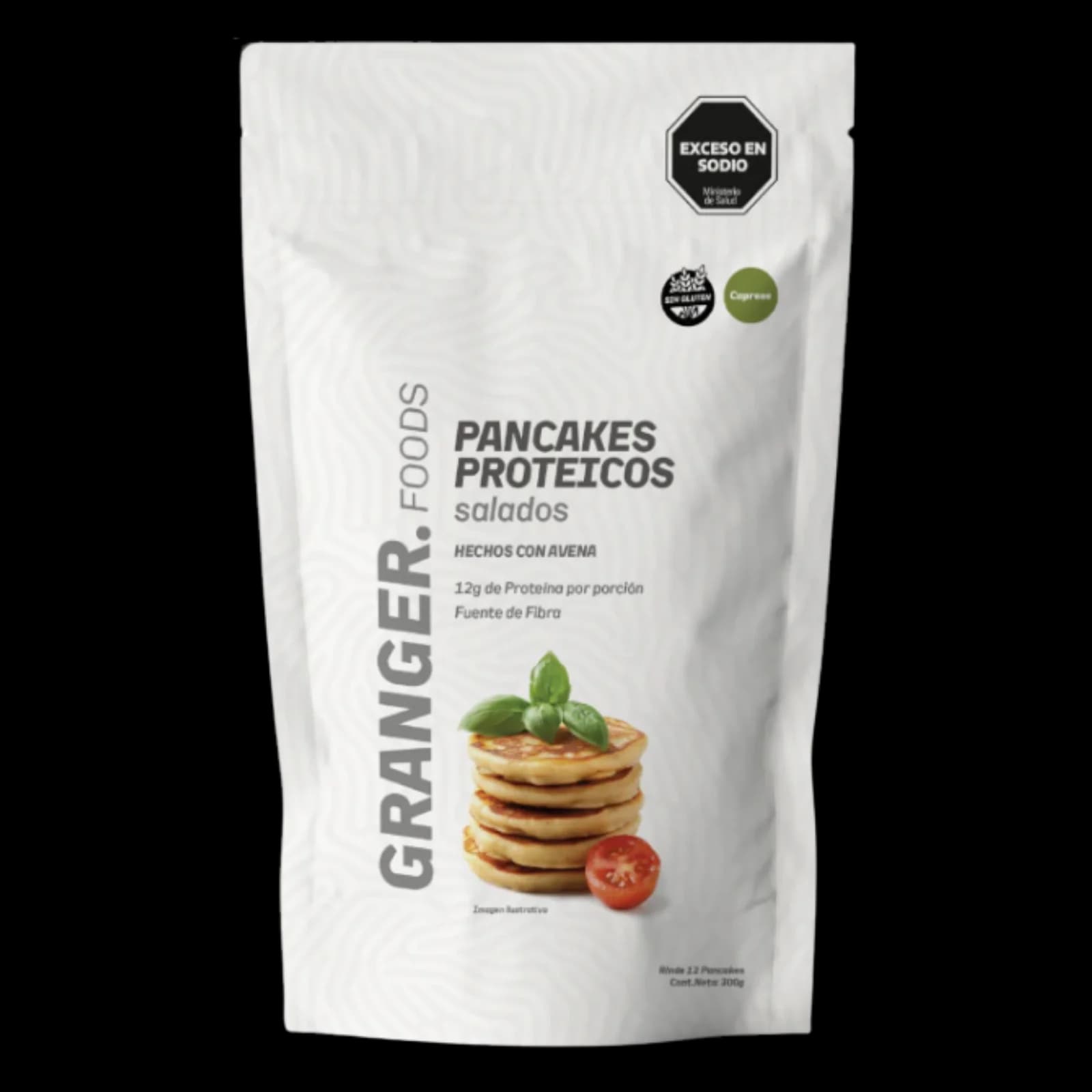 Granger Pancakes Proteicos Salados Caprese 300g — imagen 1