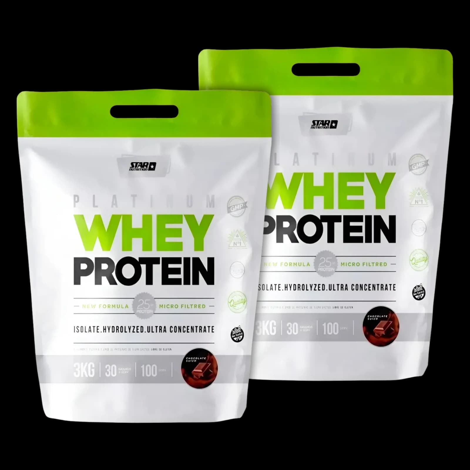 Combo Star Nutrition Whey Protein 3kg x2