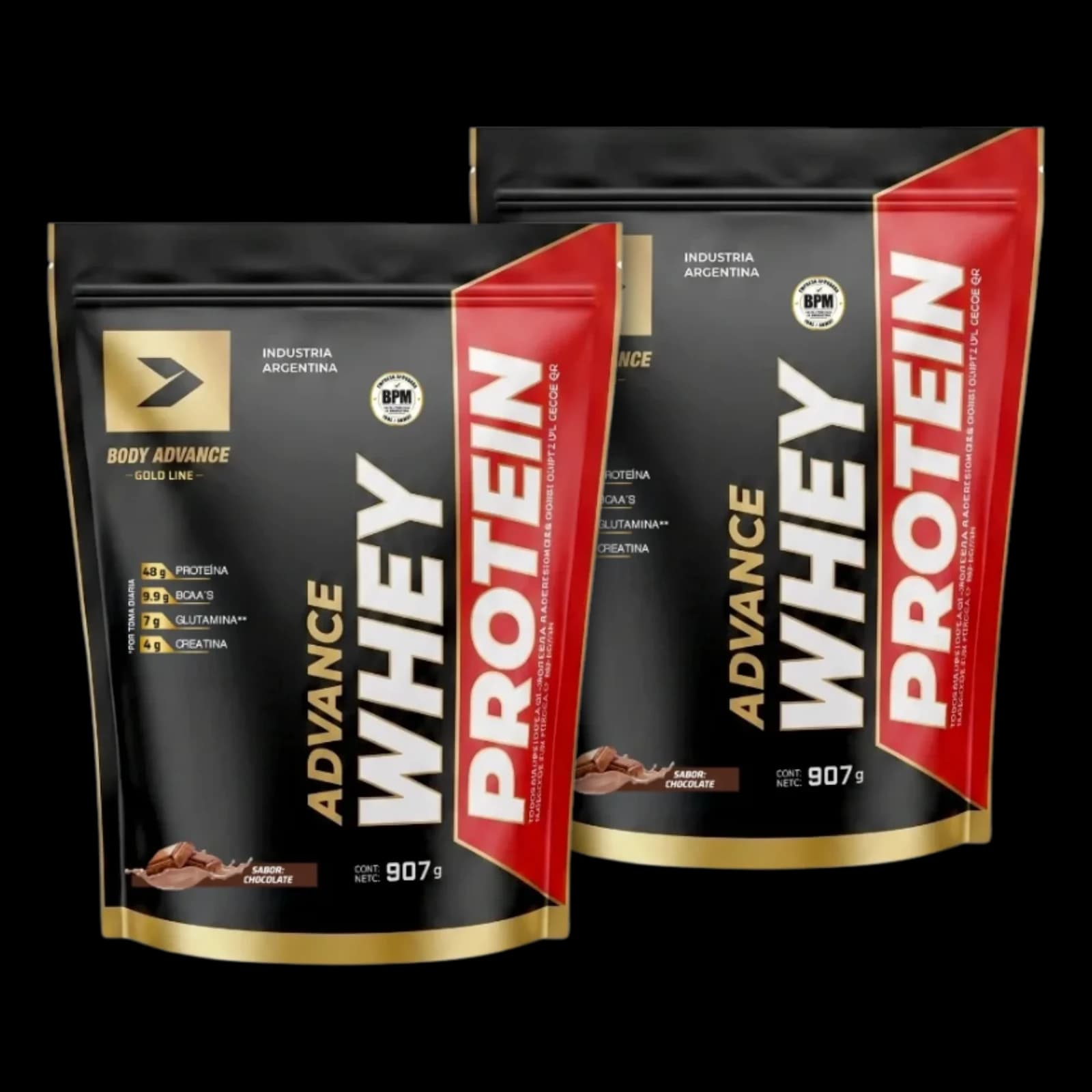 Combo Body Advance Whey Protein Doypack 2lbs x2