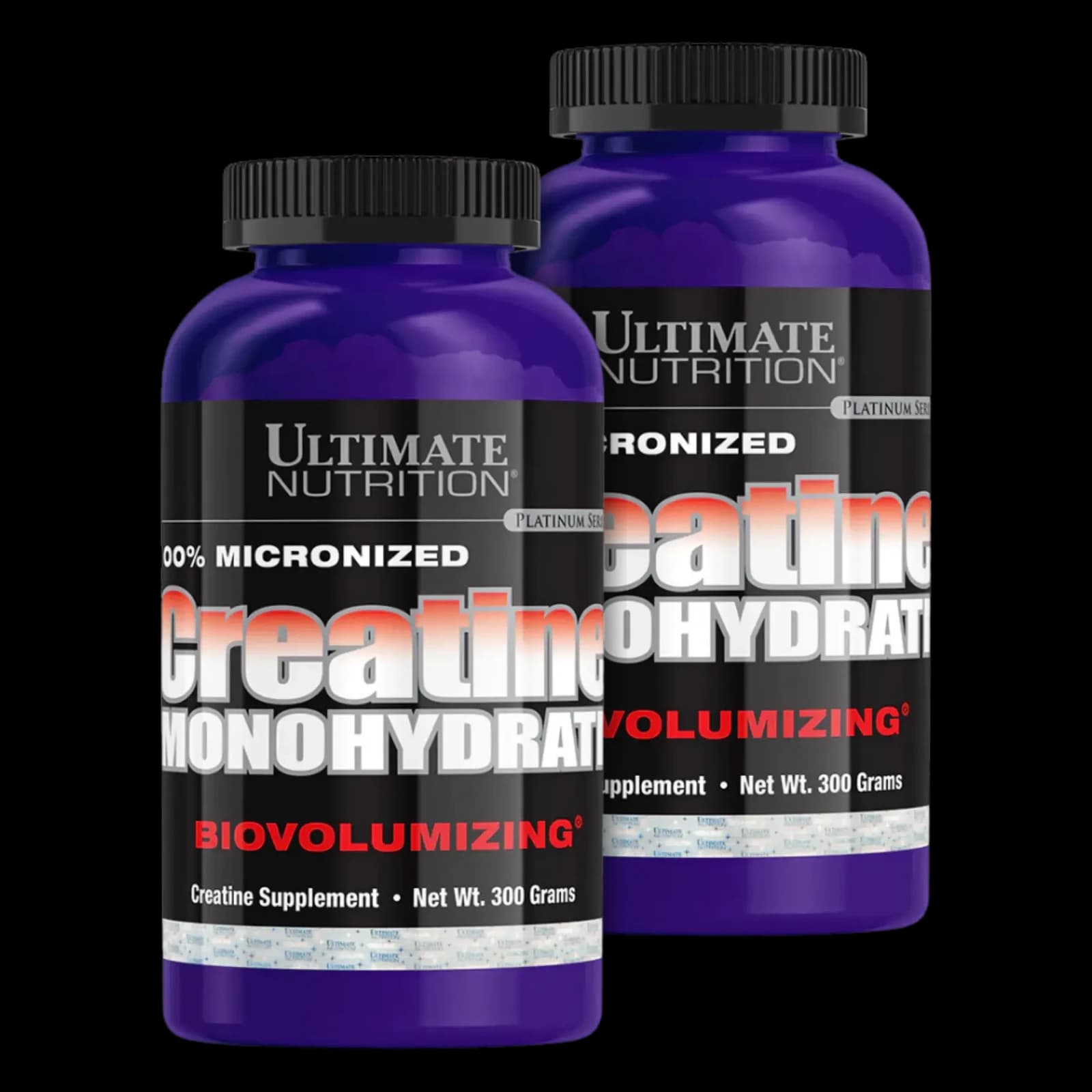 Combo Ultimate Nutrition Creatina Monohidrato Micronizada 300g x2