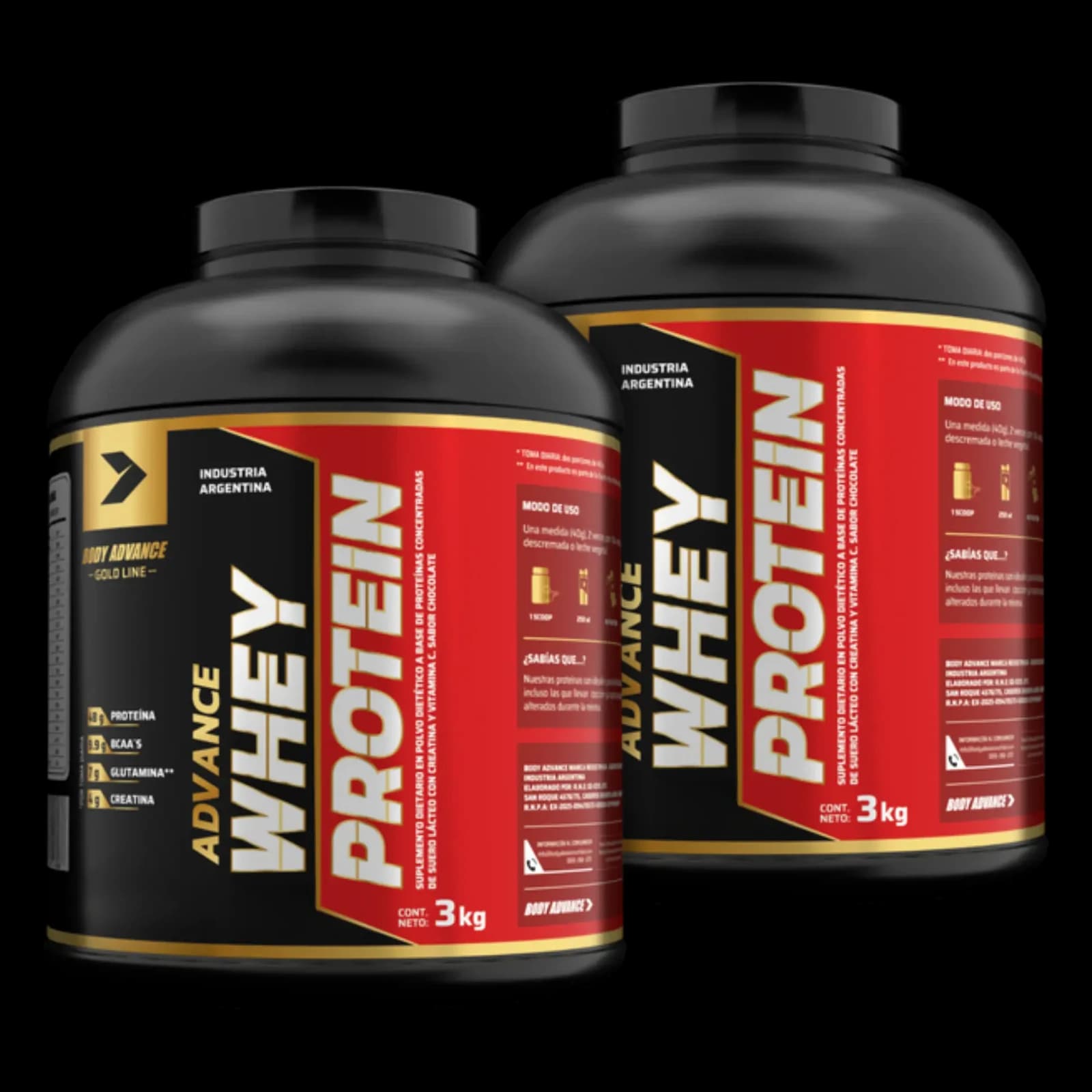 Combo Body Advance Whey Protein 3kg x2