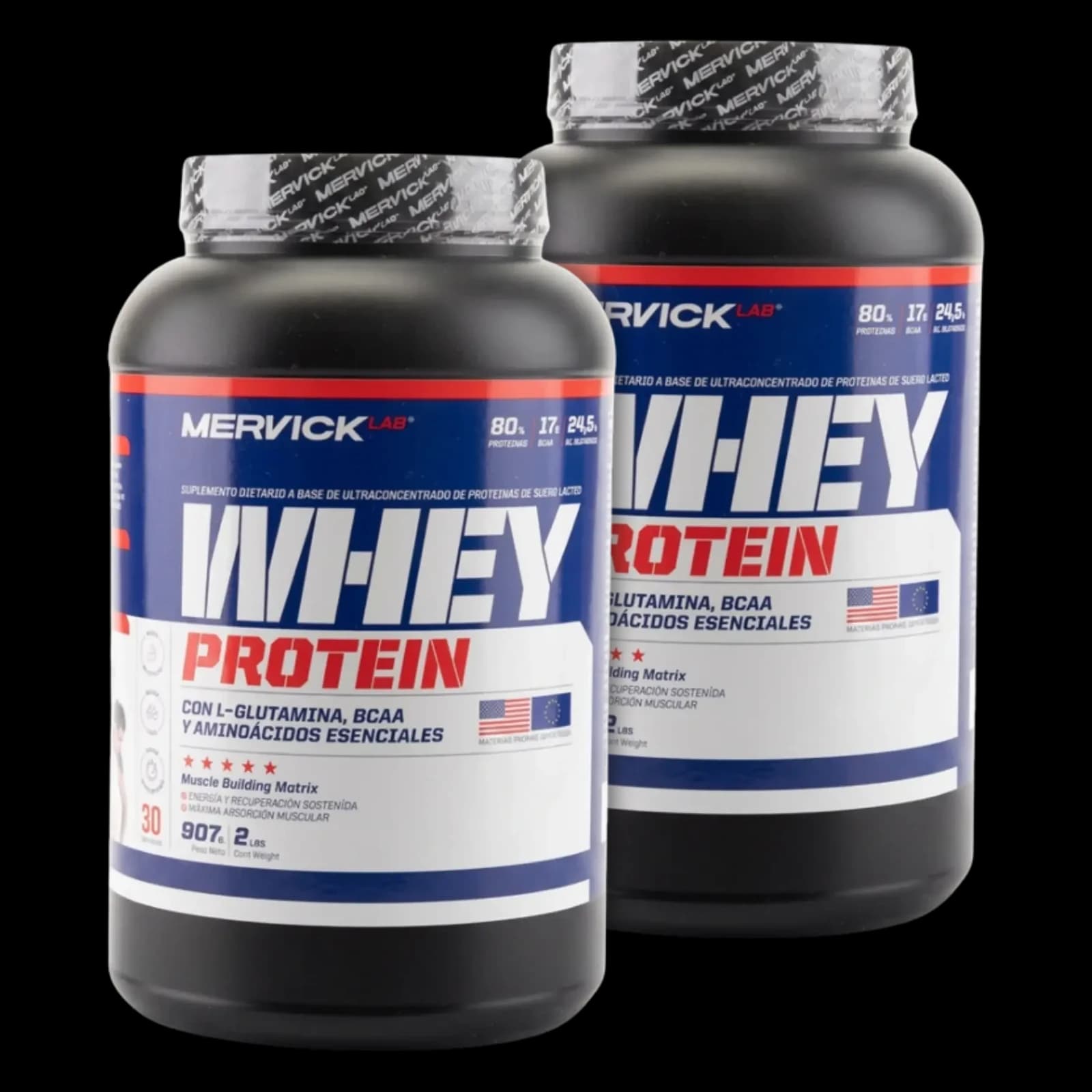 Combo Mervick Whey Protein 2lbs x2