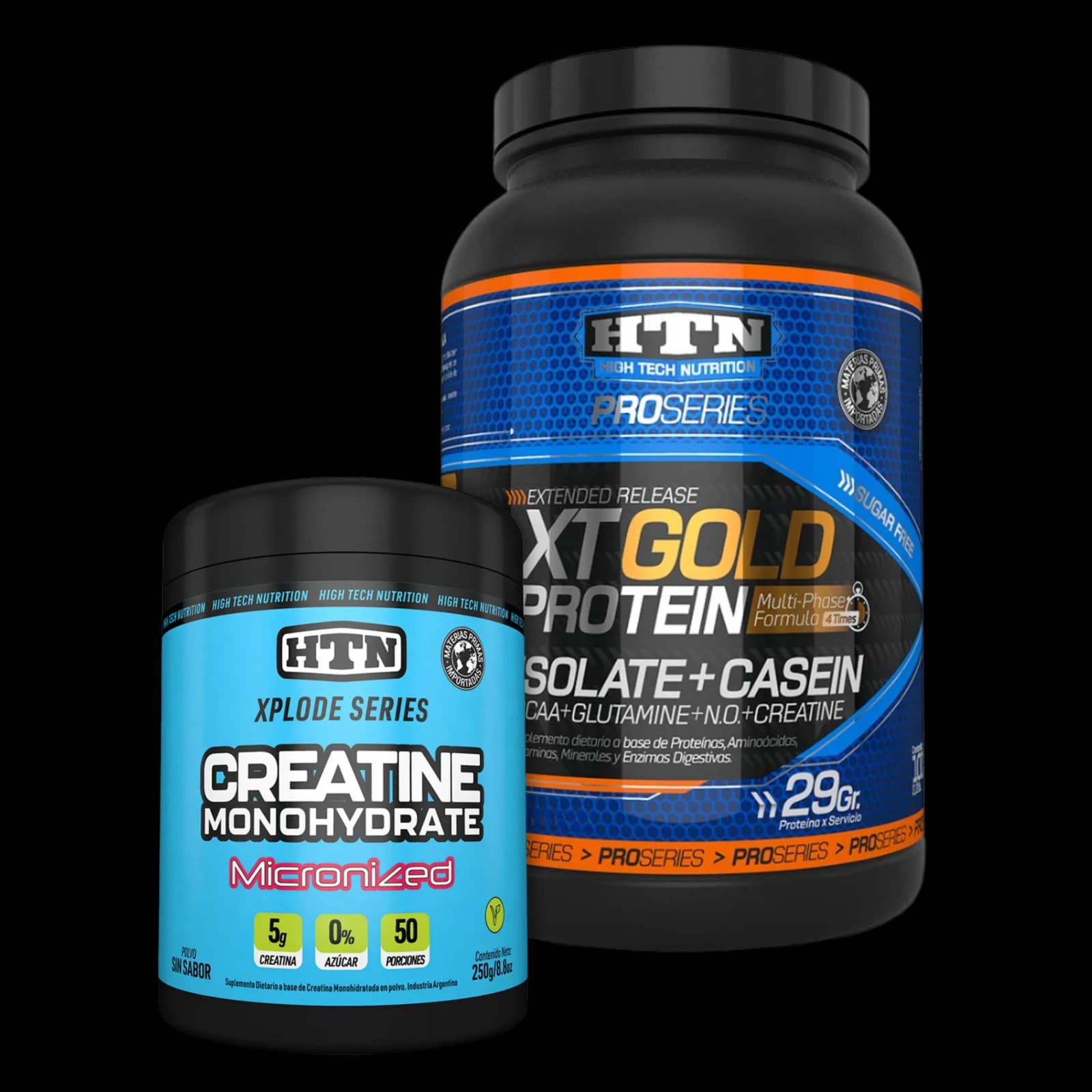 Combo HTN Xt Gold Whey Protein 2.2Lbs + Creatina 250g
