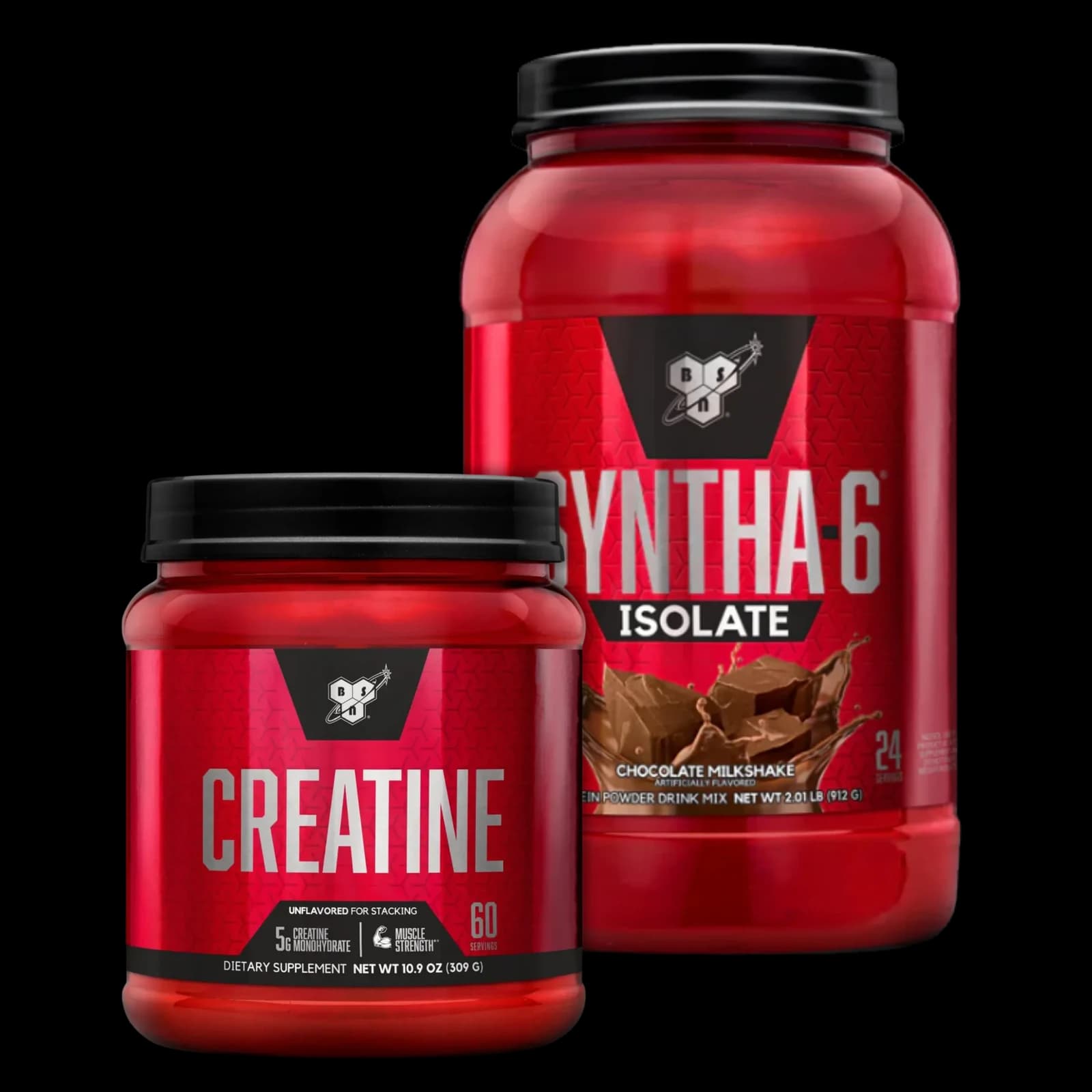 Combo BSN Syntha 6 Isolate 2lbs + Creatina 309g