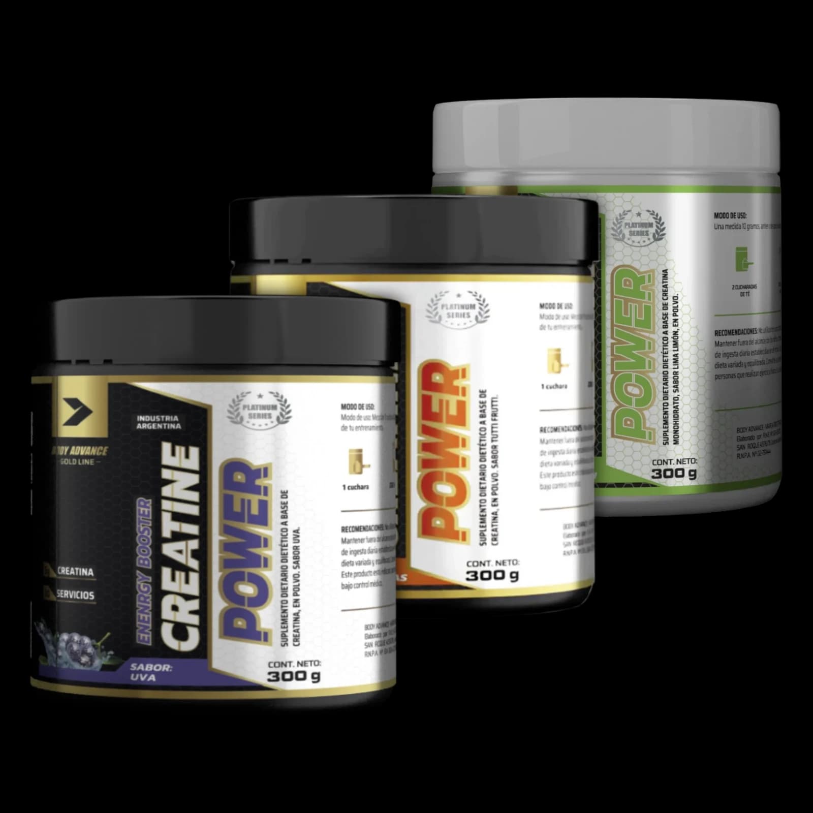 Combo Body Advance Creatina Power 300g x2