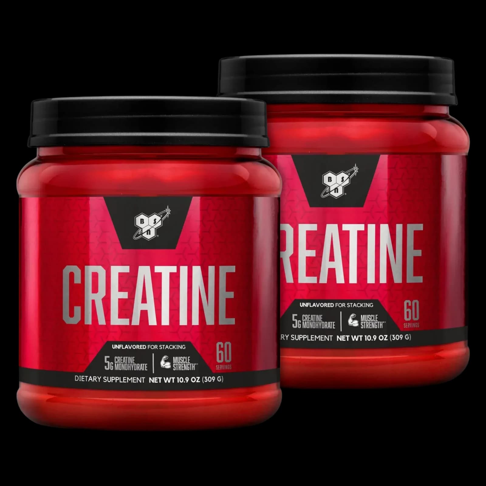 Combo BSN Creatina Monohidrato Micronizada 309g x2