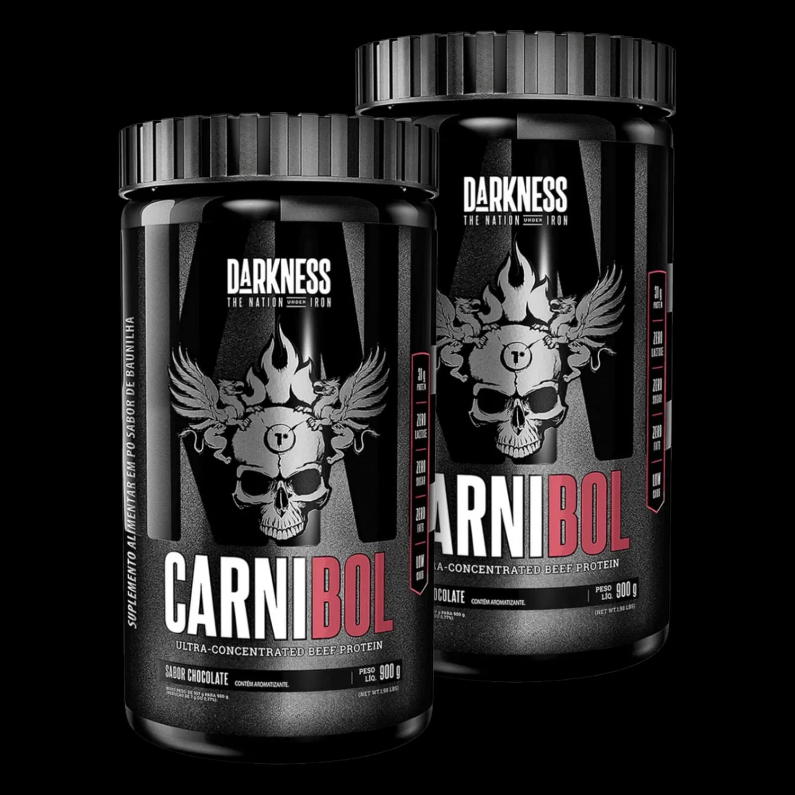 Combo Integral Medica Carnibol Proteína de Carne 900g x2