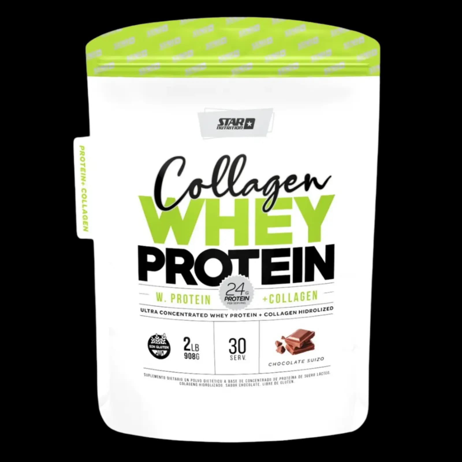 Star Nutrition Colágeno Whey Protein 2lbs — imagen 1