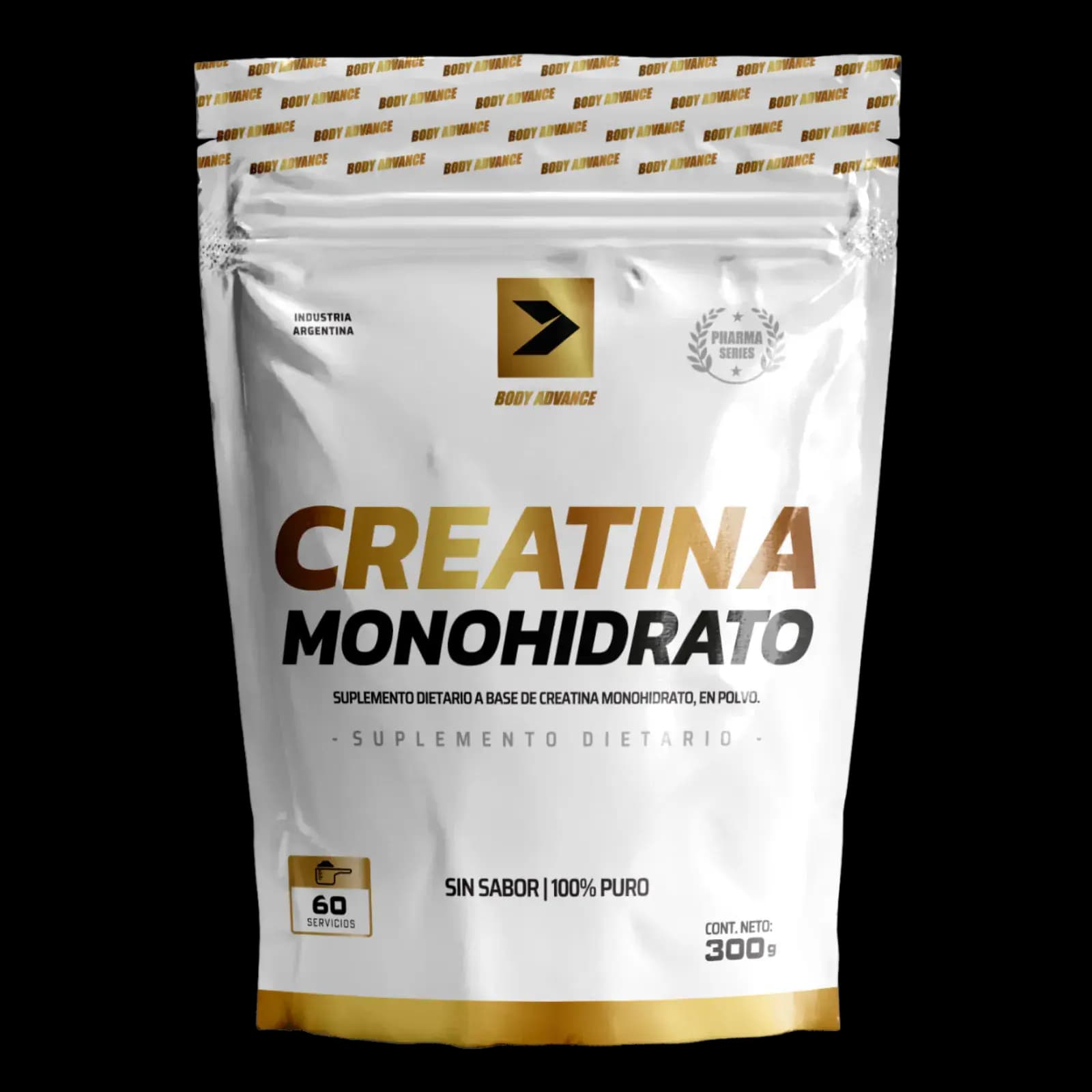 Body Advance Creatina Monohidrato 300g — imagen 1