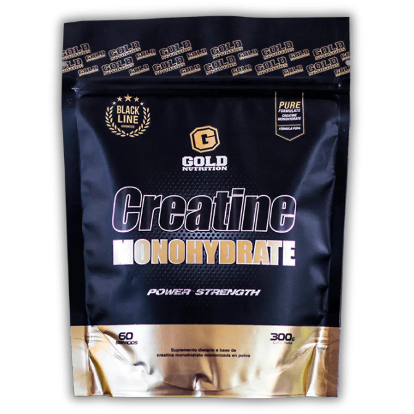 Gold Nutrition Creatina Monohidrato Micronizada 300g — imagen 1
