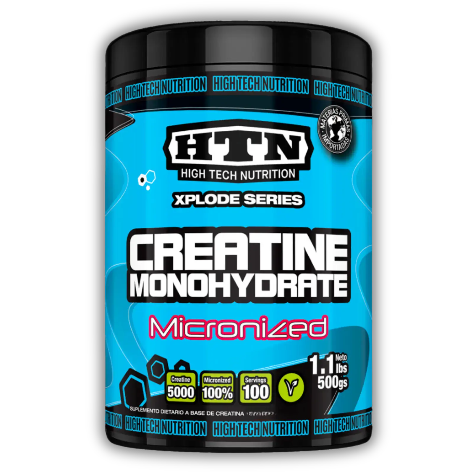HTN Creatina Monohidrato Micronizada 500g — imagen 1