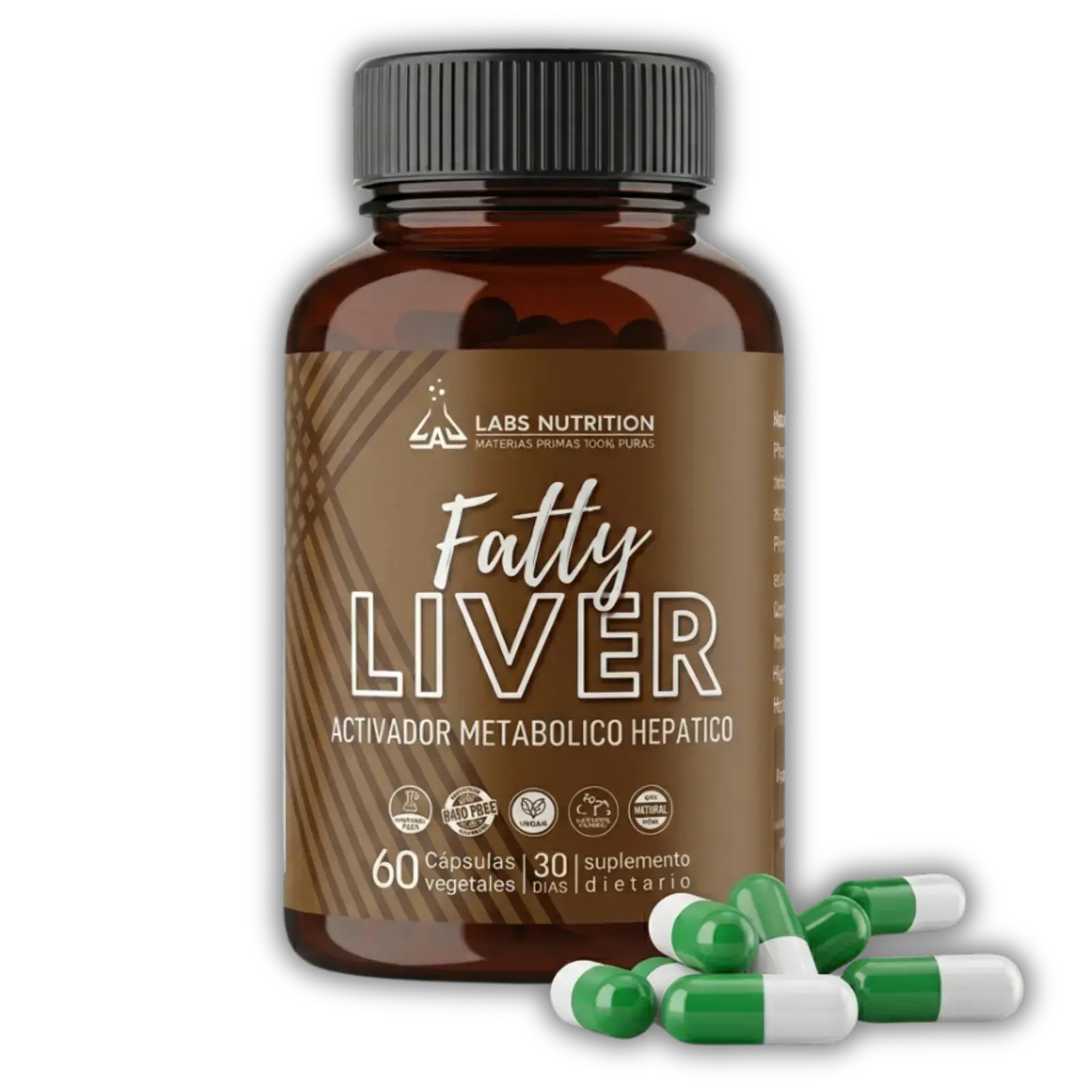 Labs Nutrition Fatty Liver 60 cápsulas — imagen 1
