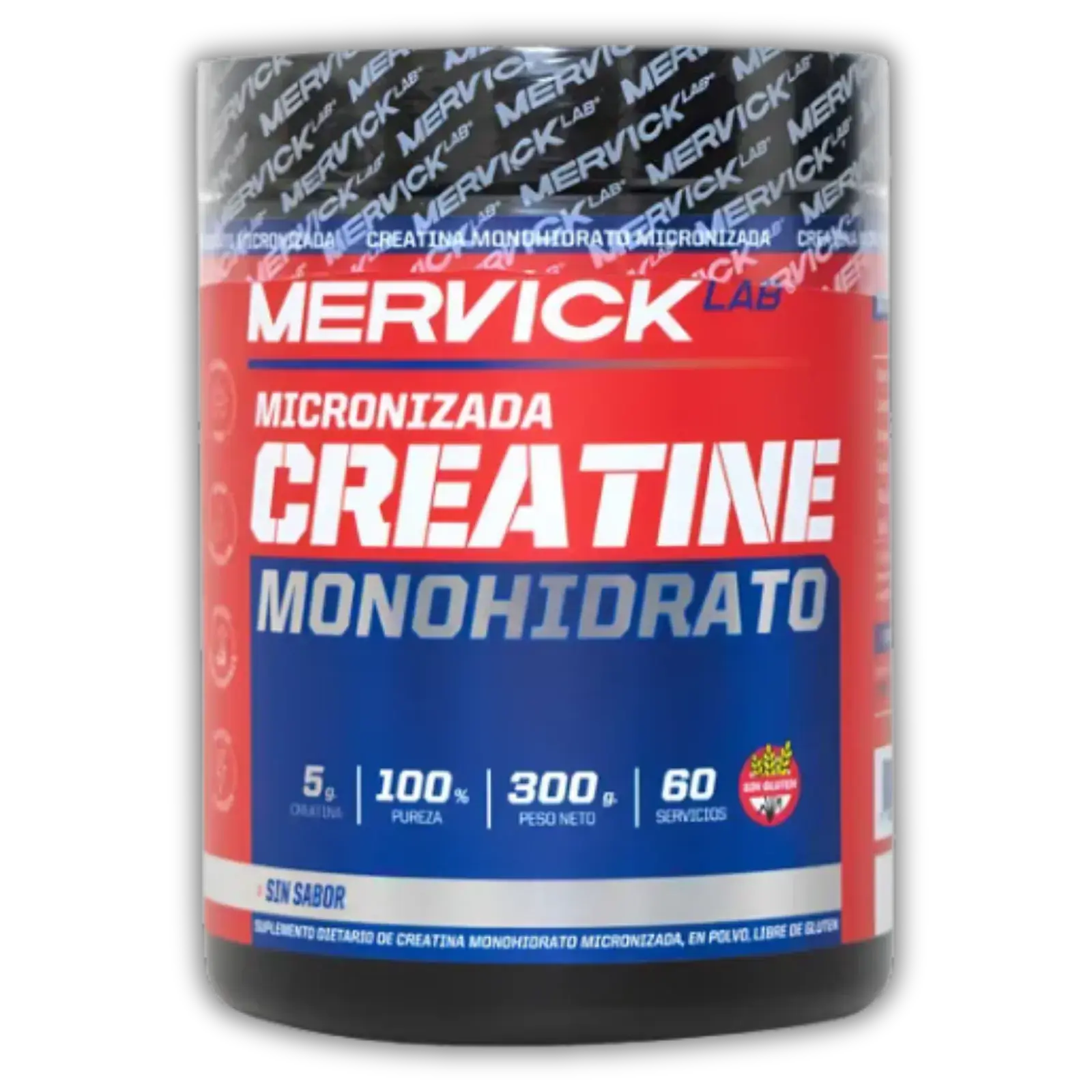 Mervick Creatina Monohidrato Micronizada 300g — imagen 1