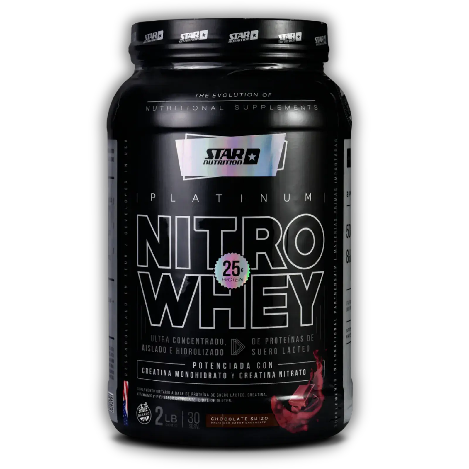 Star Nutrition Nitro Whey Protein con Creatina 2lbs — imagen 1