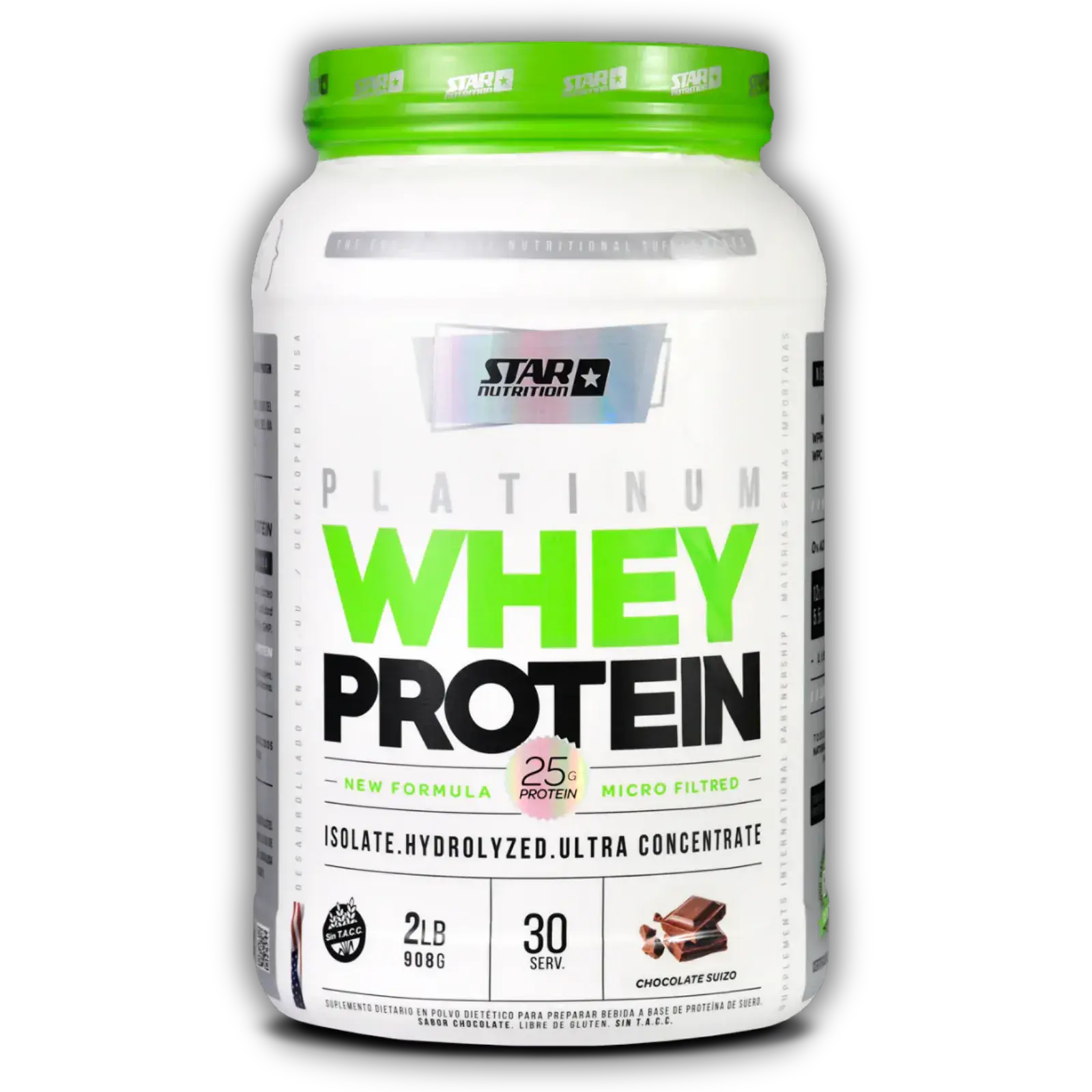 Star Nutrition Whey Protein Pote 2lbs — imagen 1