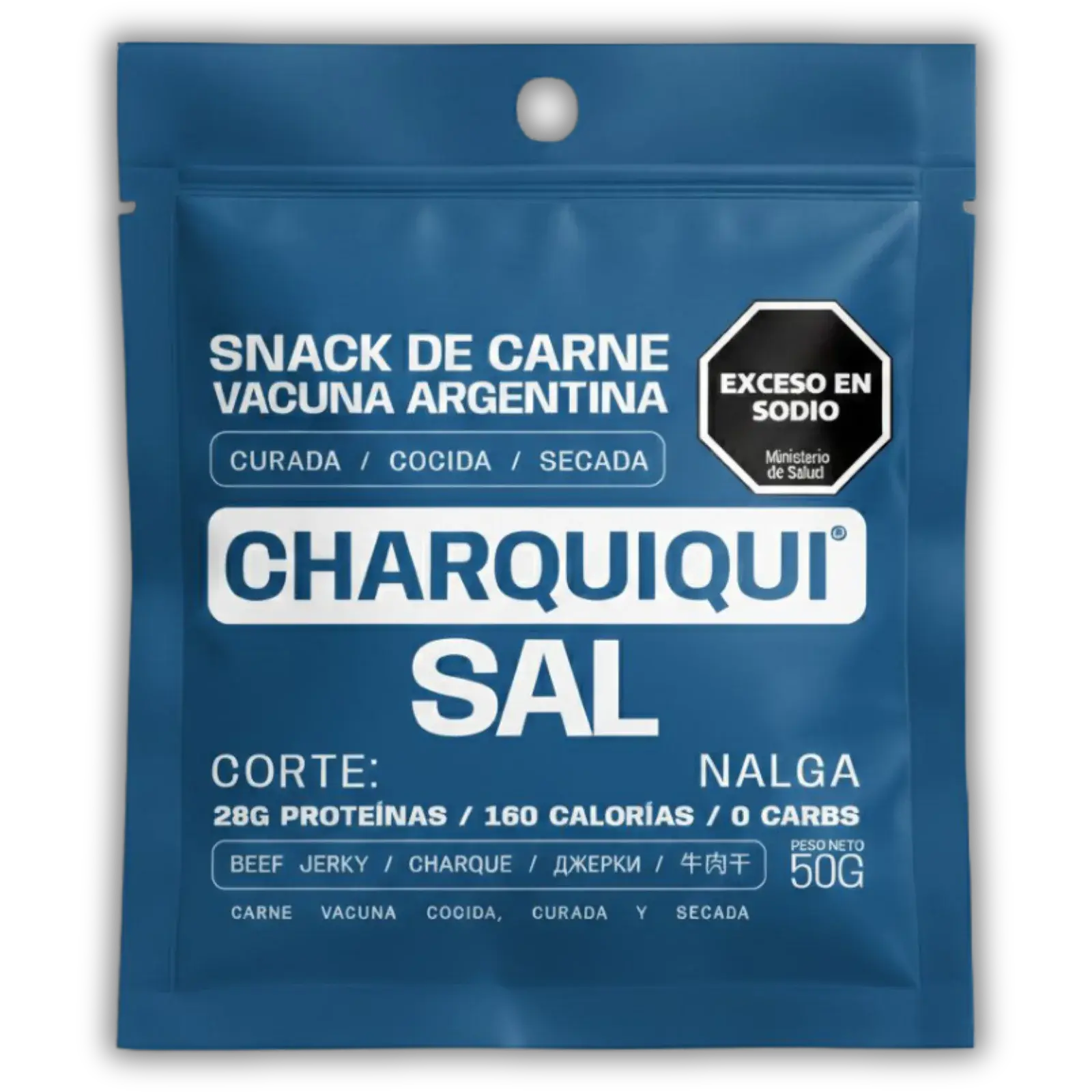 Charquiqui Carne Secada Sal 50g — imagen 1