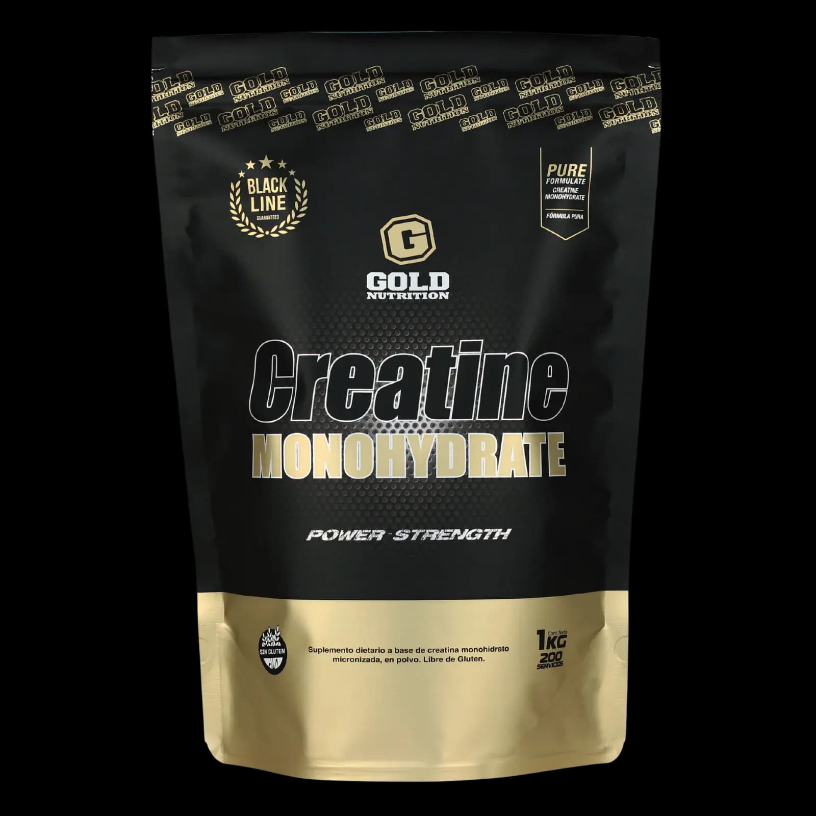 Gold Nutrition Creatina Monohidrato Micronizada 1kg — imagen 1