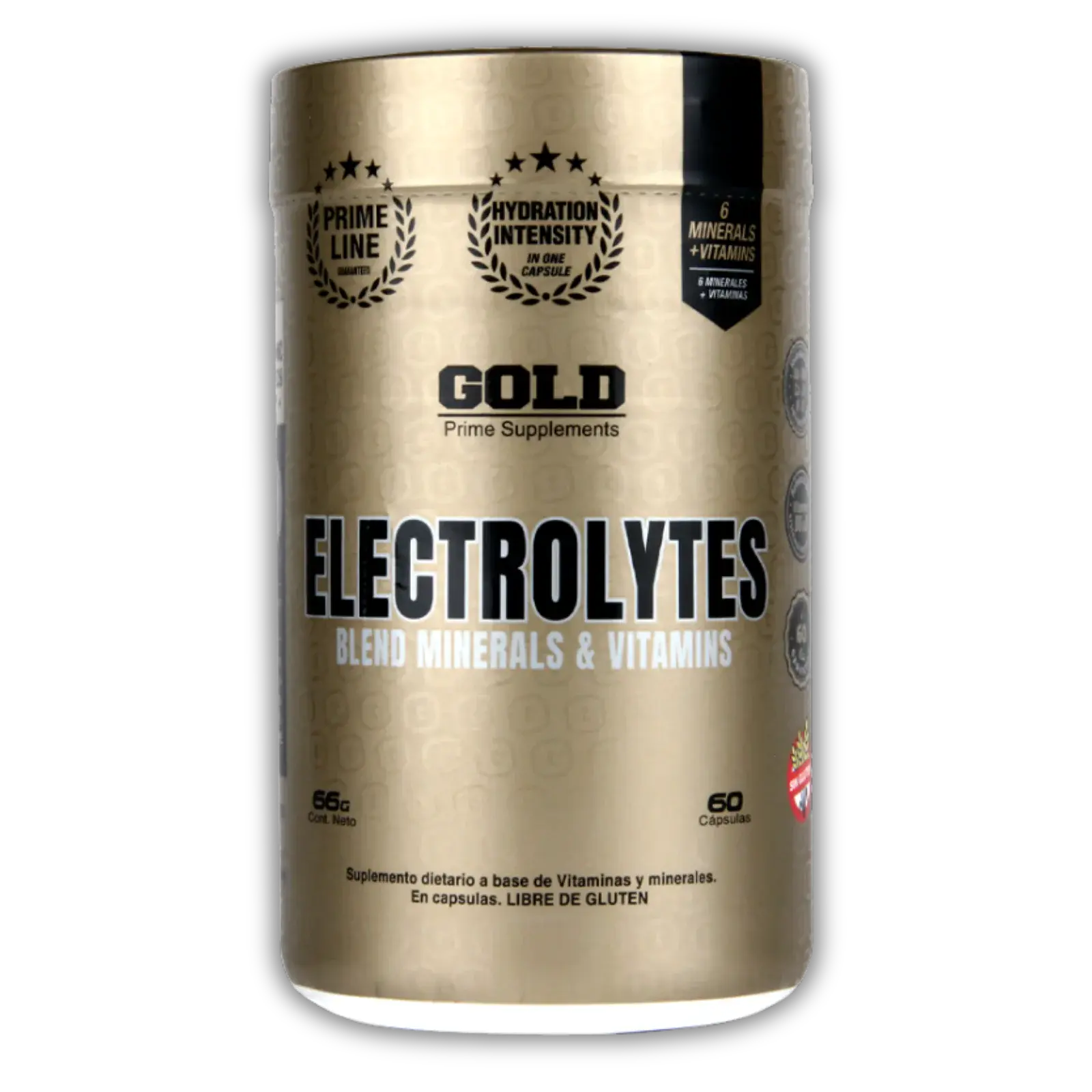 Gold Nutrition Electrolytes 60 cápsulas — imagen 1