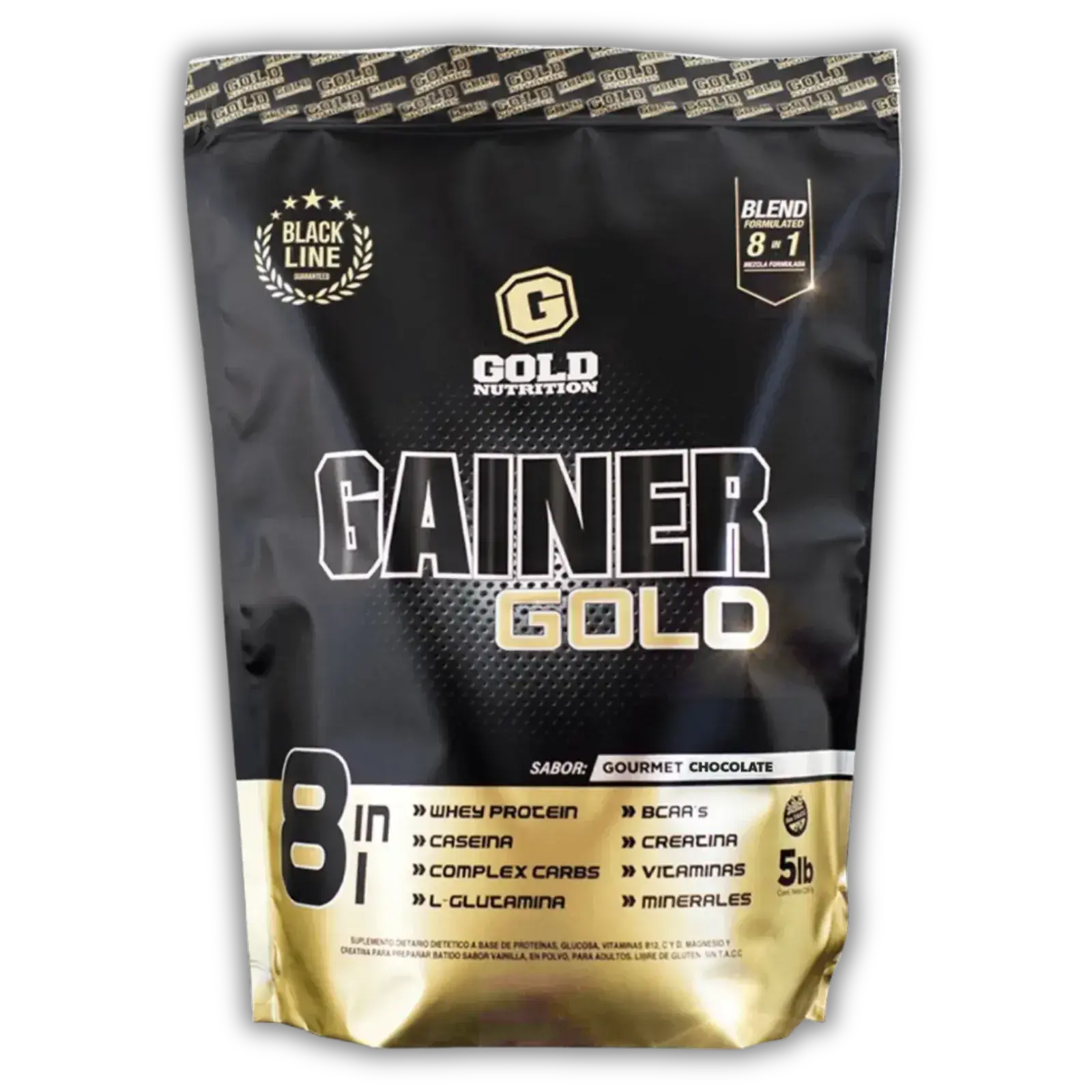 Gold Nutrition Gainer 8 en 1 – 5lbs — imagen 1