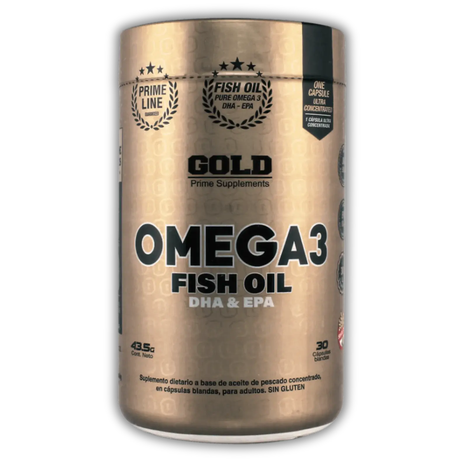 Gold Nutrition Omega 3 Pescado Aceite 30 cápsulas — imagen 1