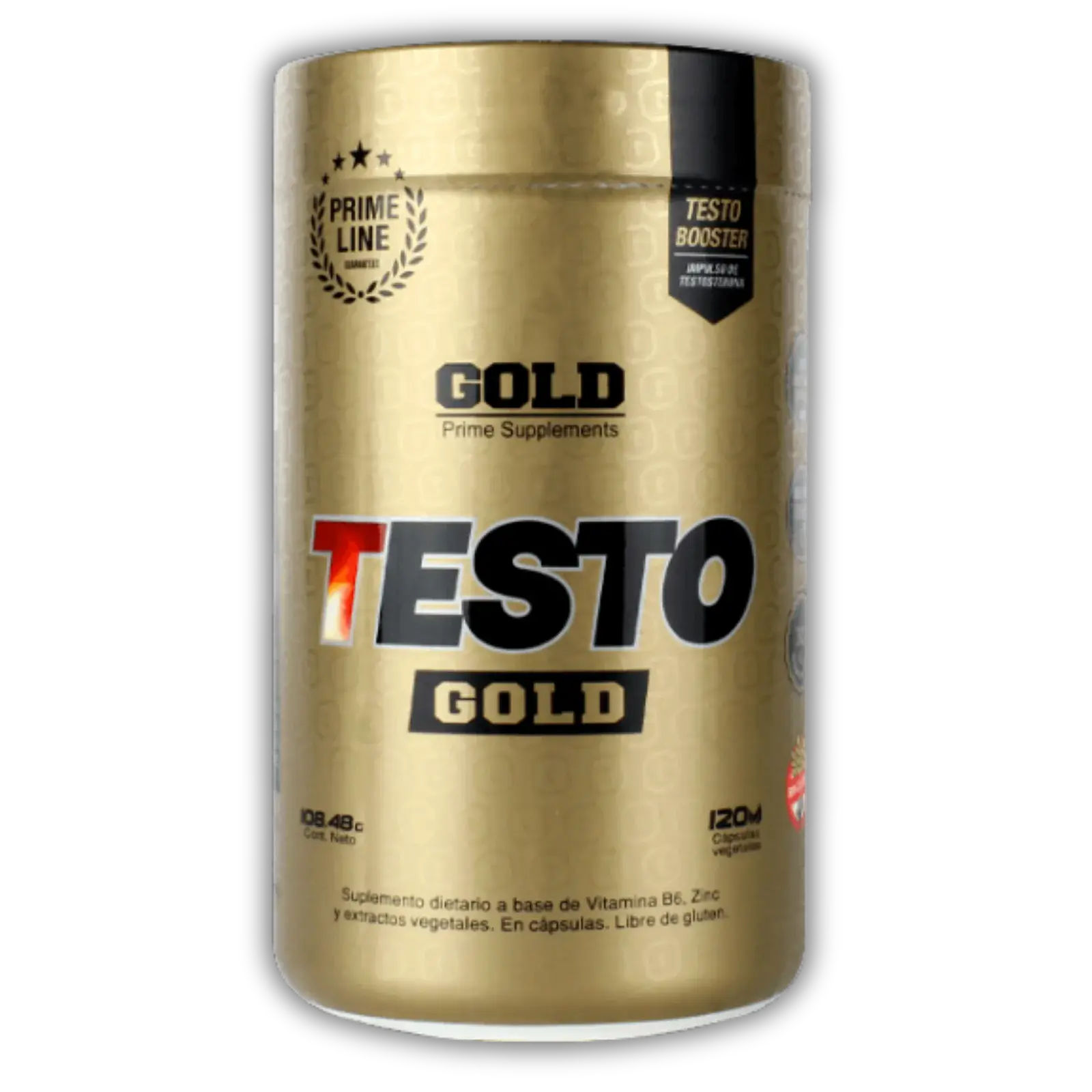 Gold Nutrition Testo Gold 120 cápsulas — imagen 1