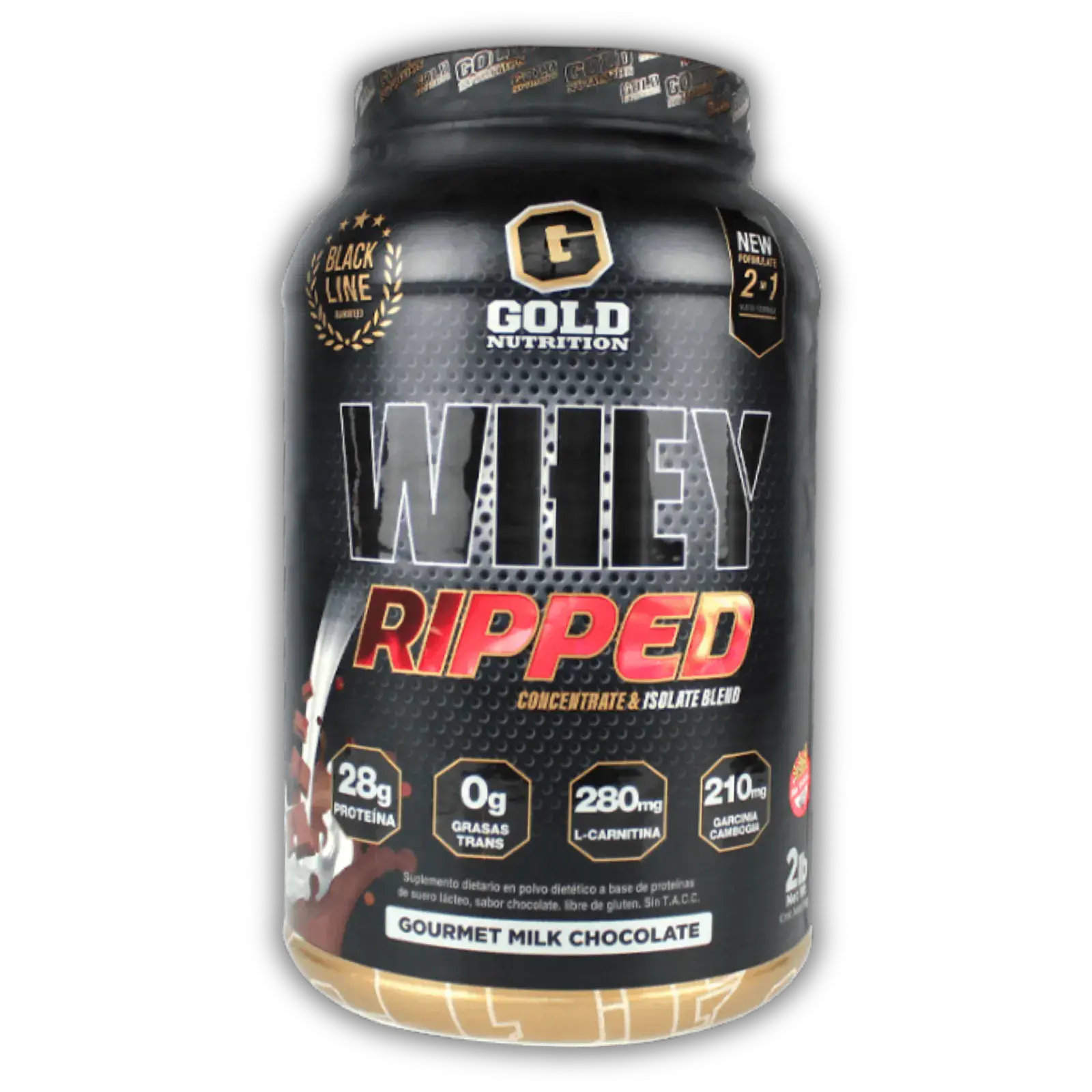 Gold Nutrition Whey Ripped 2lbs — imagen 1