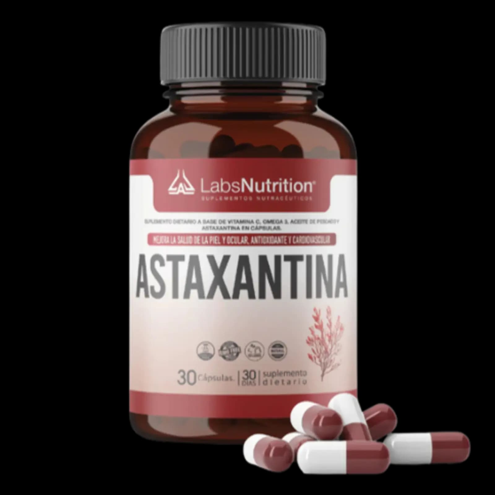 Labs Nutrition Astaxantina 4mg – 30 servicios — imagen 1