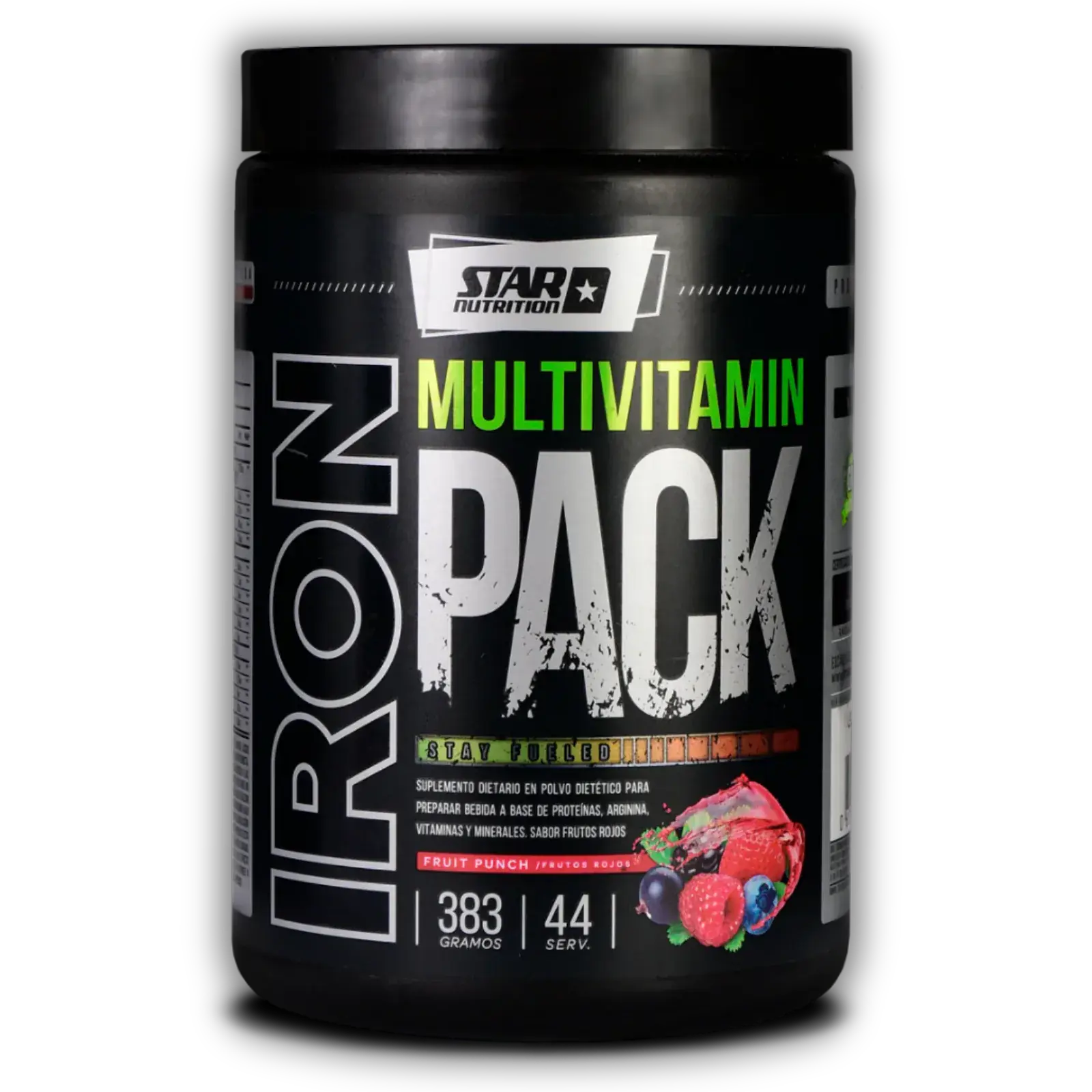 Star Nutrition Iron Pack Multivitaminico 44 Serv – 383g — imagen 1