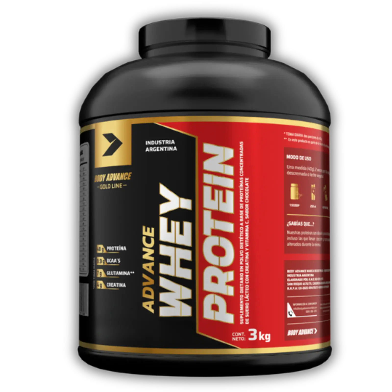 Body Advance Whey Protein 3kg — imagen 1