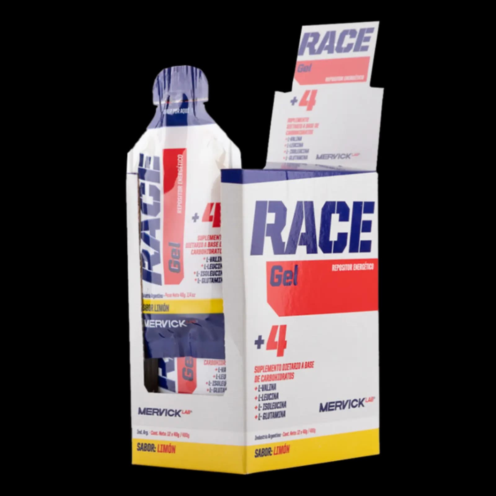 Mervick Gel Race +4 – Caja 12 unidades — imagen 1