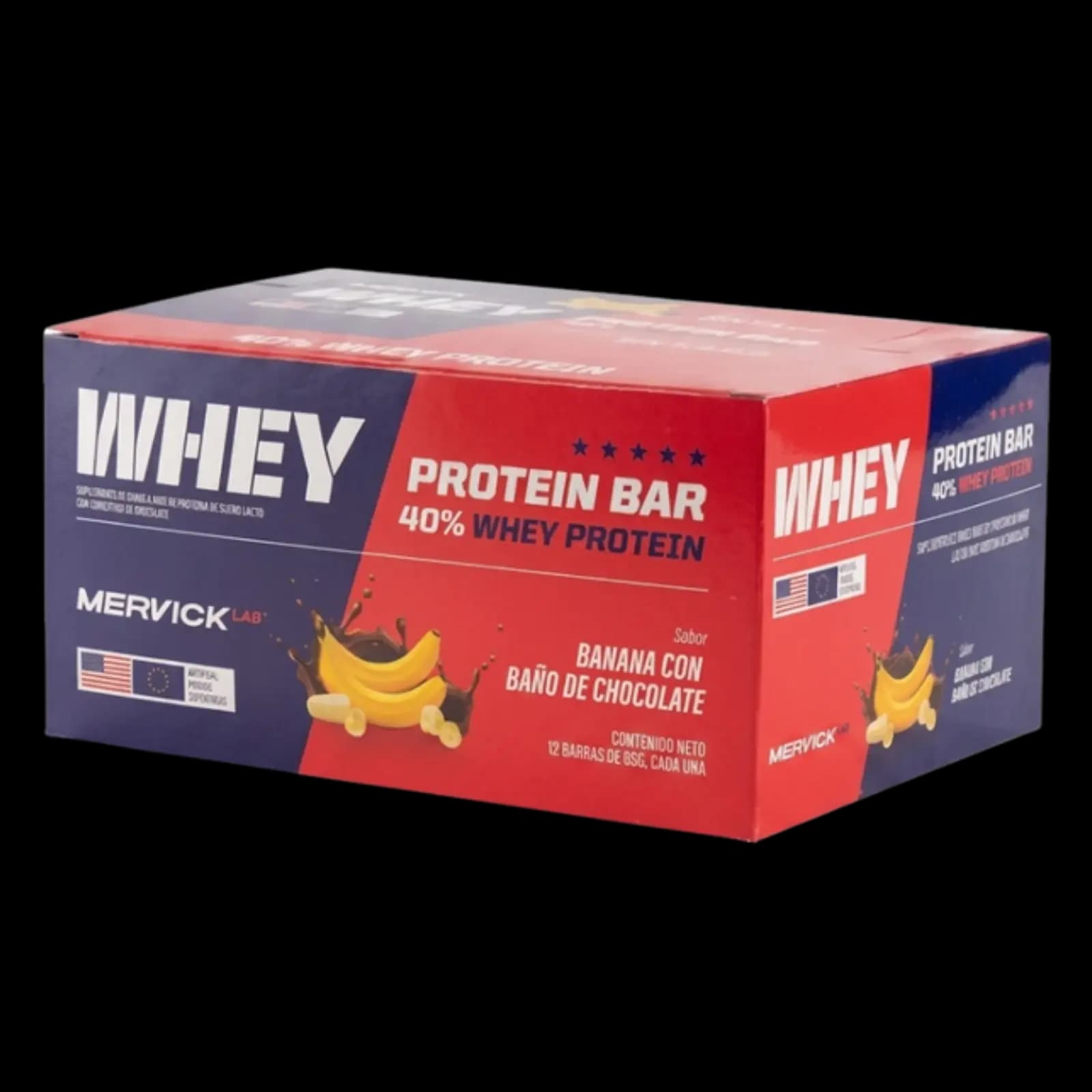 Mervick Protein Barra 65g – Caja 12 unidades — imagen 1