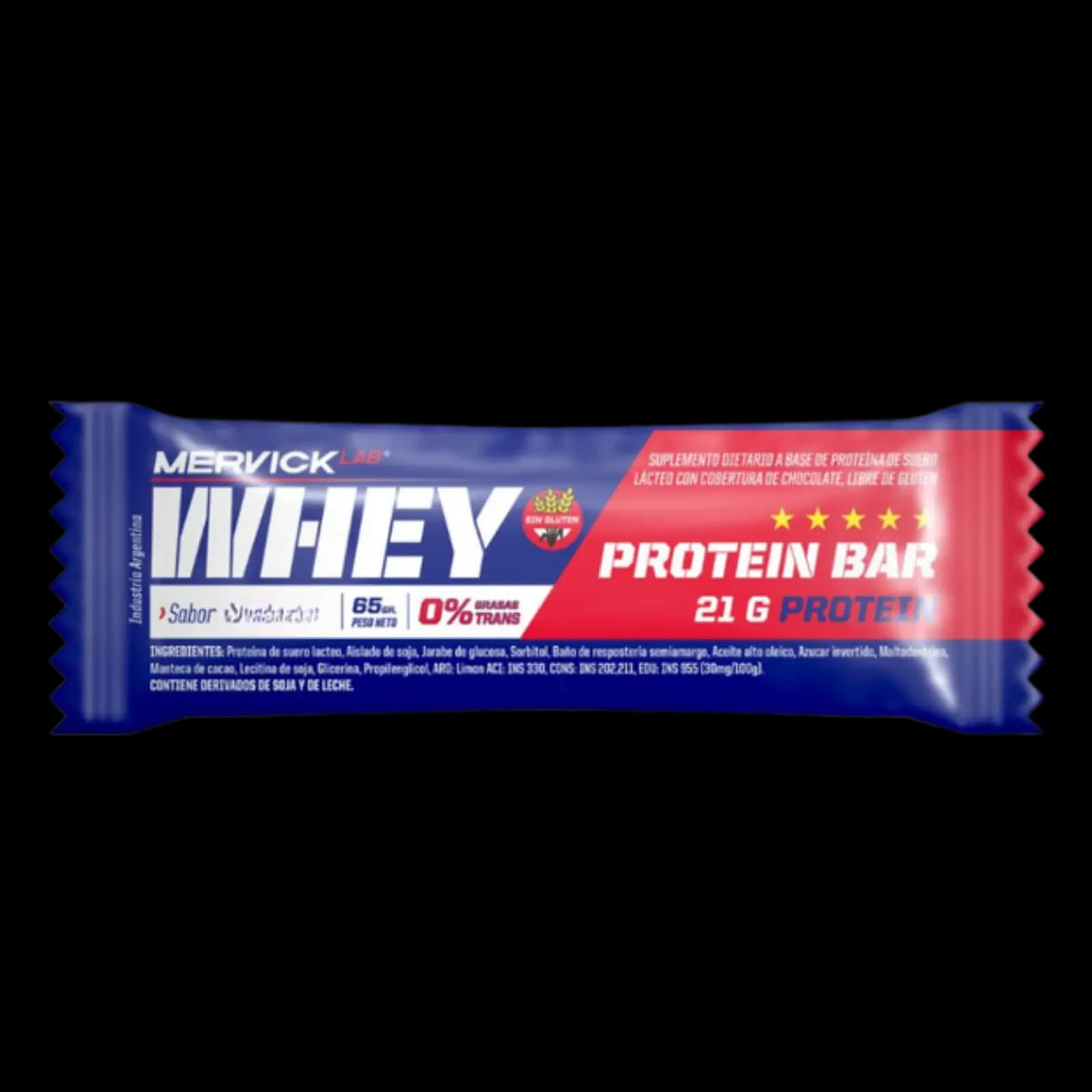 Mervick Protein Bar 65g – 1 unidad — imagen 1