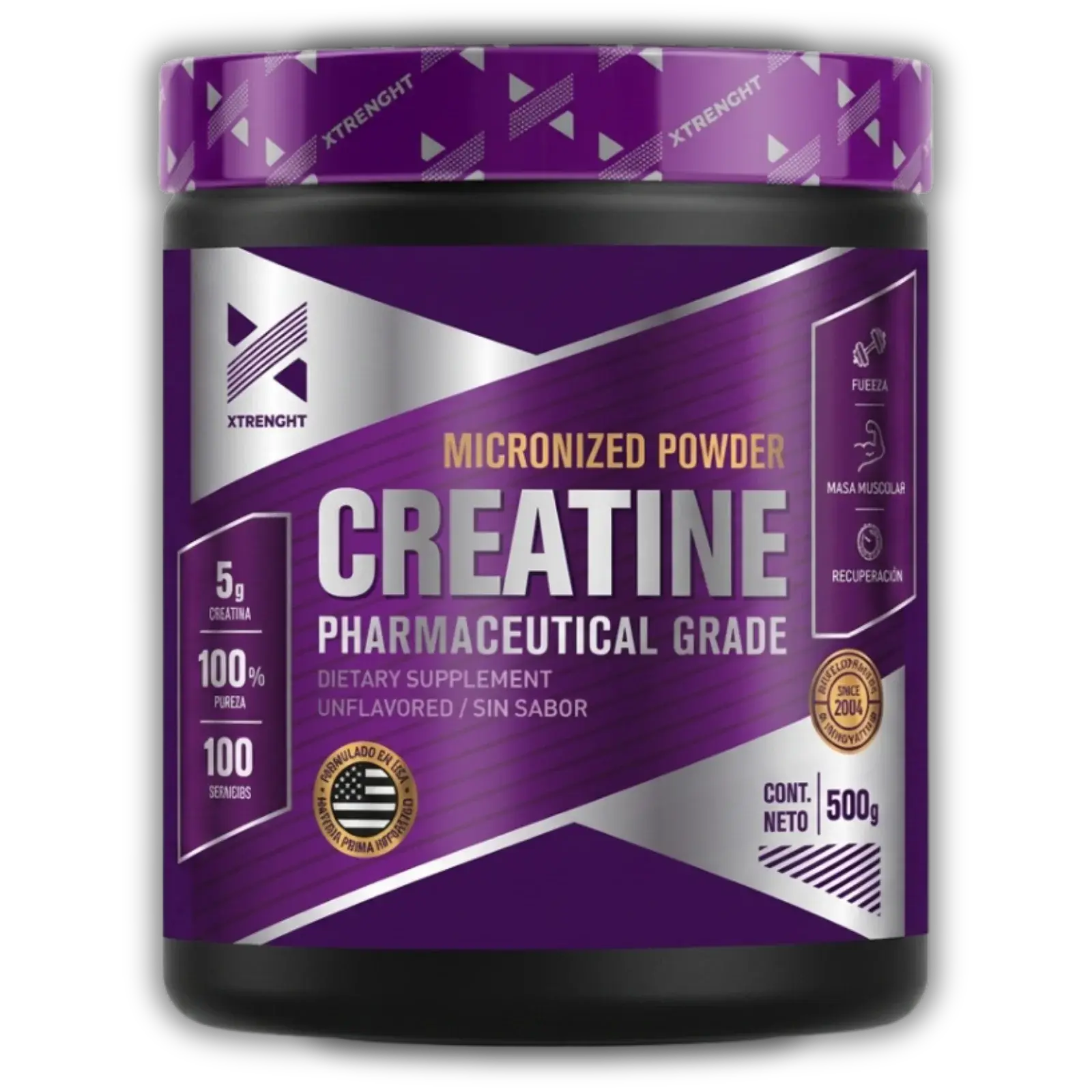Xtrenght Creatina Monohidrato Micronizada 500g — imagen 1